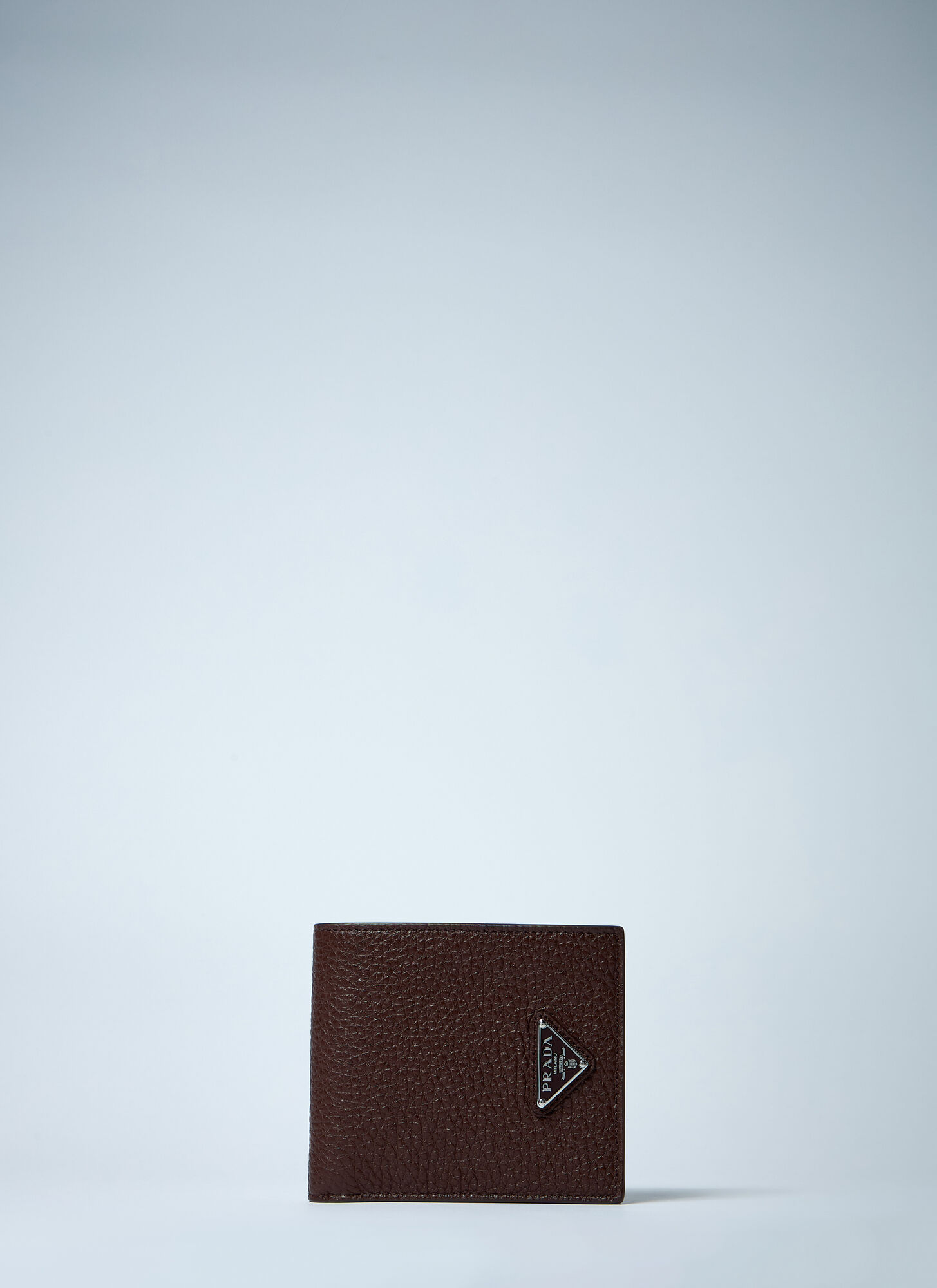 Prada Logo Leather Wallet