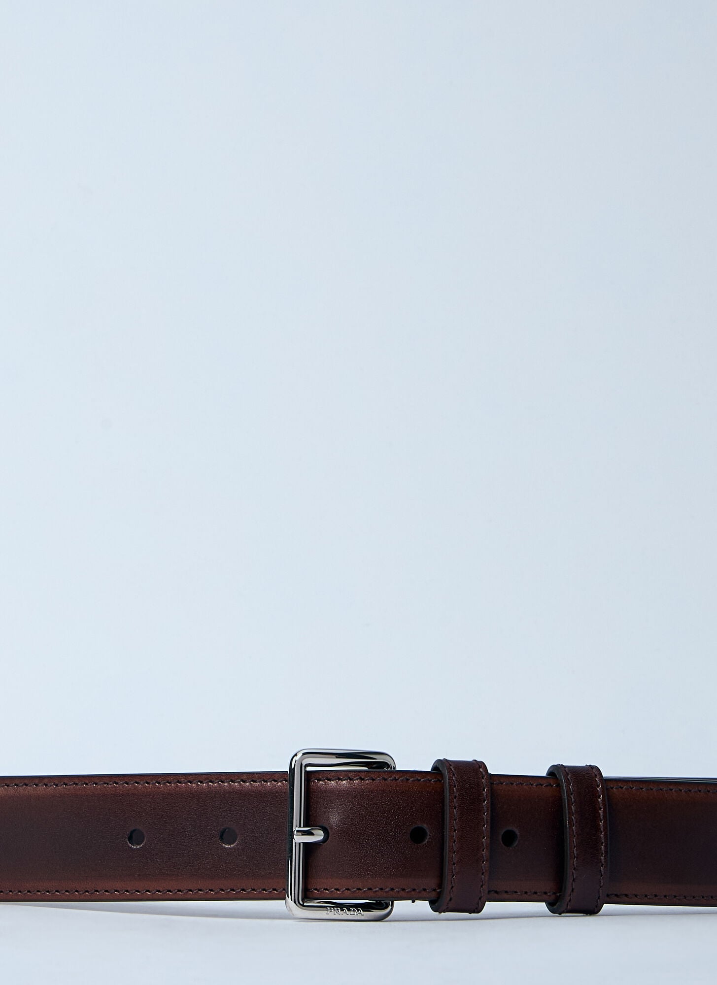 Prada Prada Leather Belt - Man Belts Brown 95 