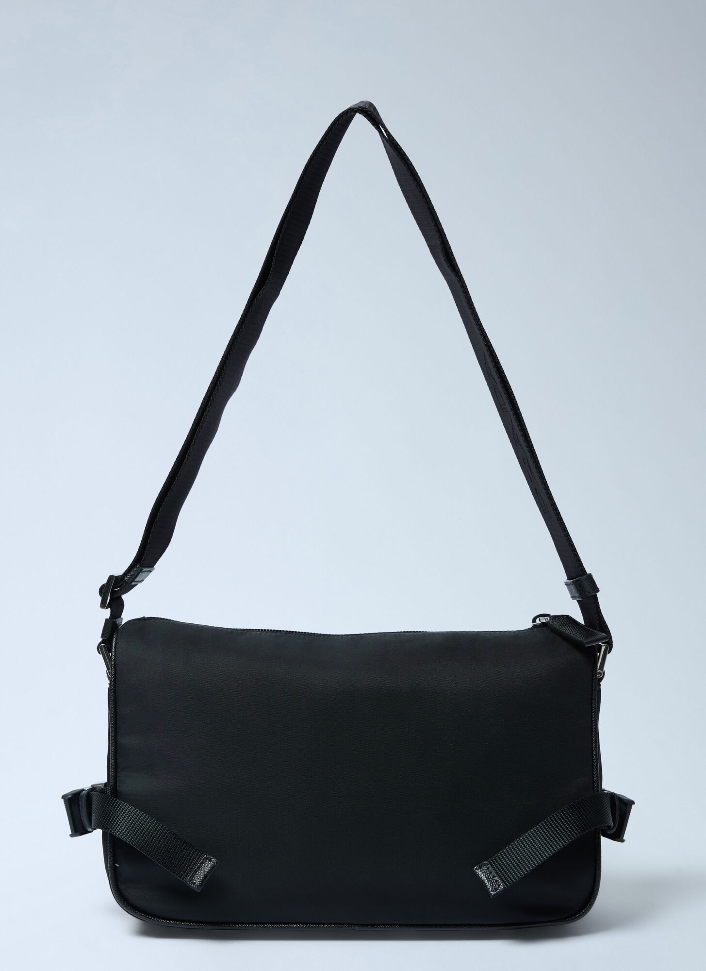  Prada Prada Medium Re-nylon Shoulder Bag - Mann Crossbody Bags Black One Size 