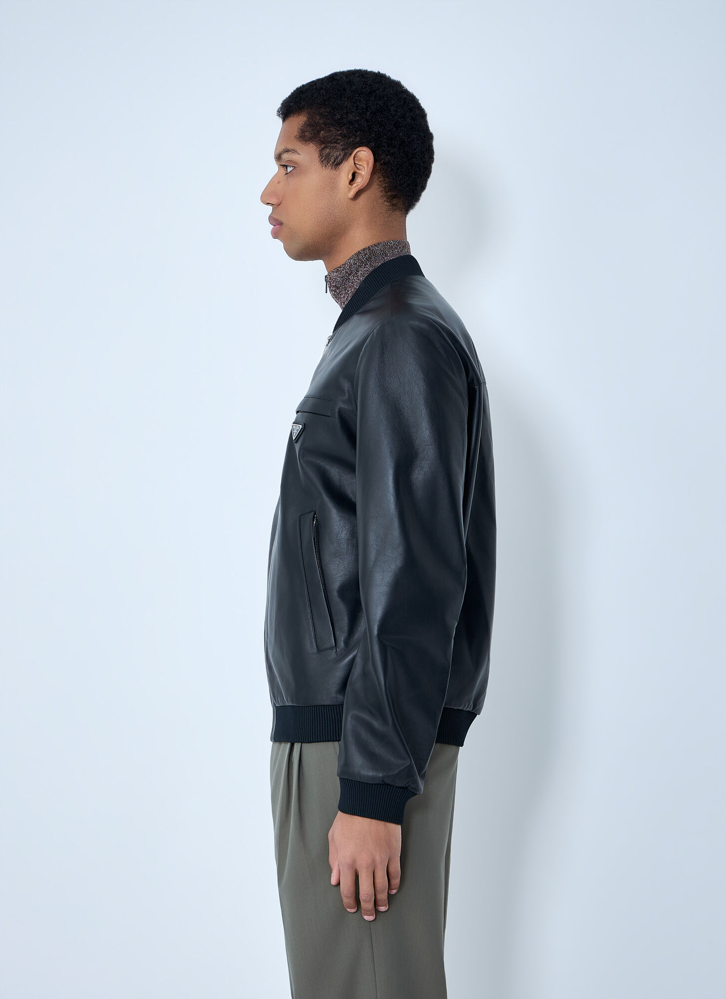  Prada Prada Reversible Bomber Jacket - Mann Jacken Black It - 50 