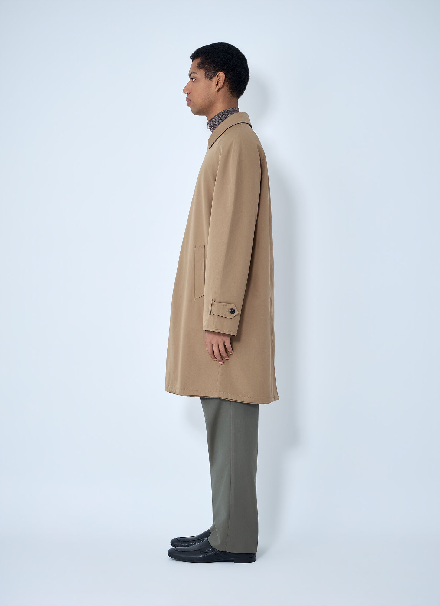  Prada Prada Reversible Buttoned Coat - Man Coats Beige It - 48 