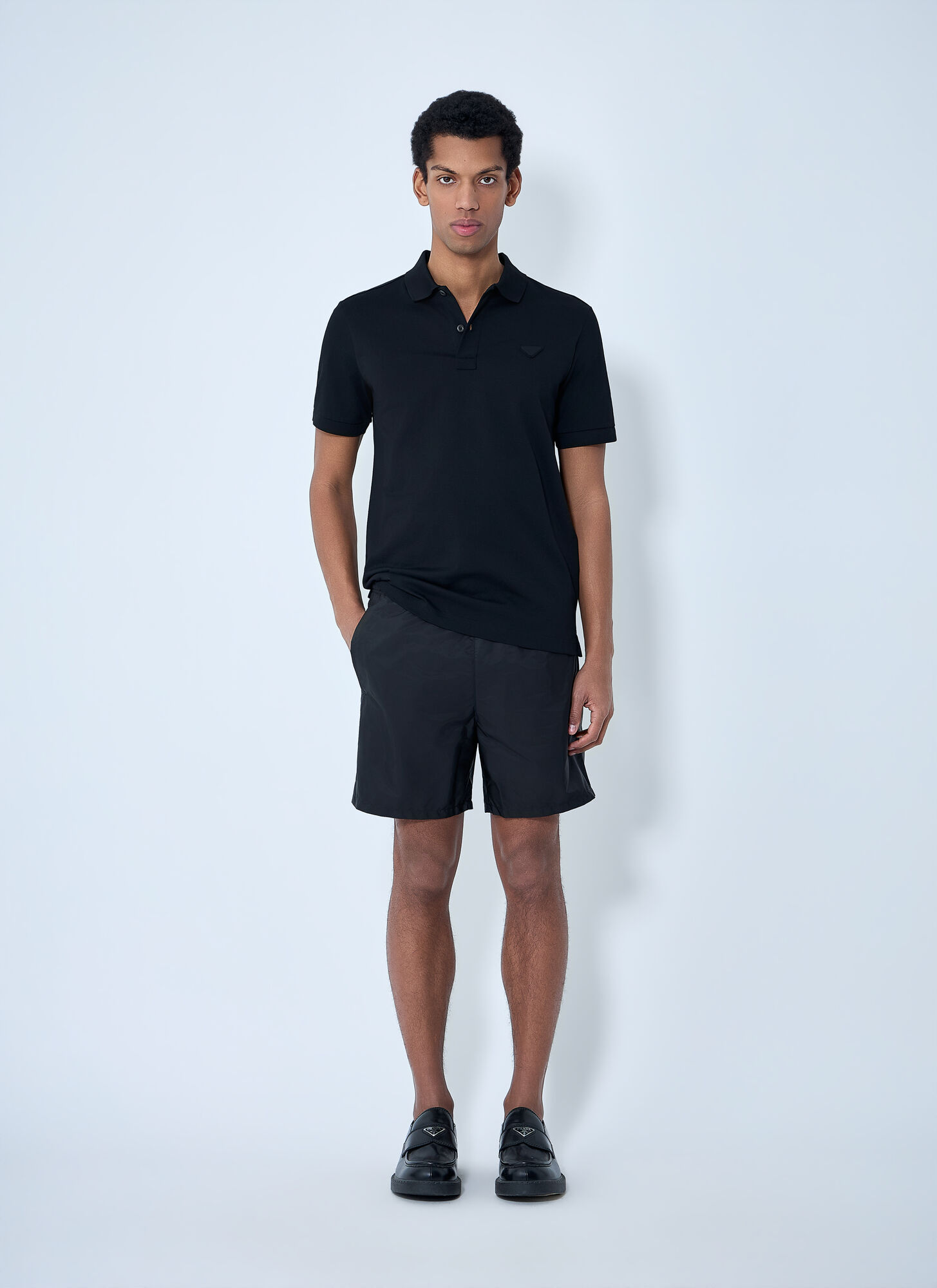  Prada Prada Re-nylon Swim Shorts - Mann Bademode Black It - 54 