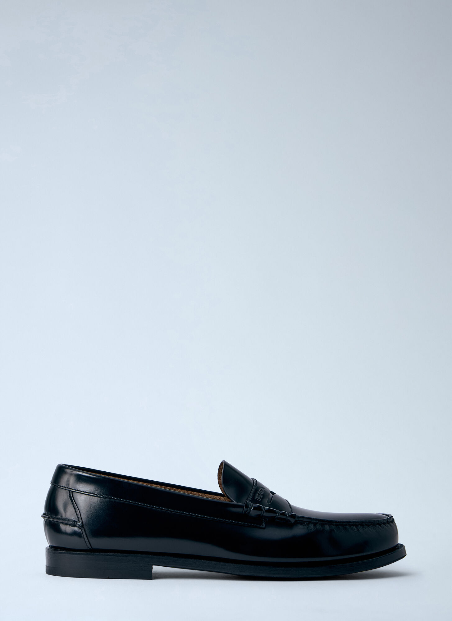 Prada Leather Loafers - Man Loafers Black Uk - 06