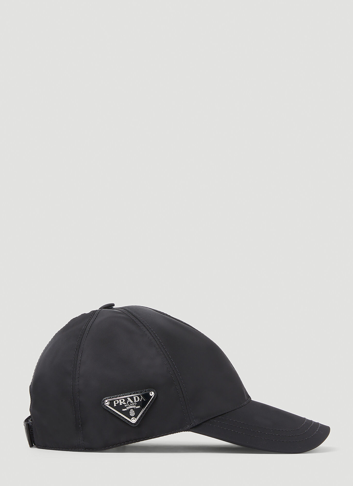  Prada Prada Re-nylon Baseball Cap - Frau Hats Black M 
