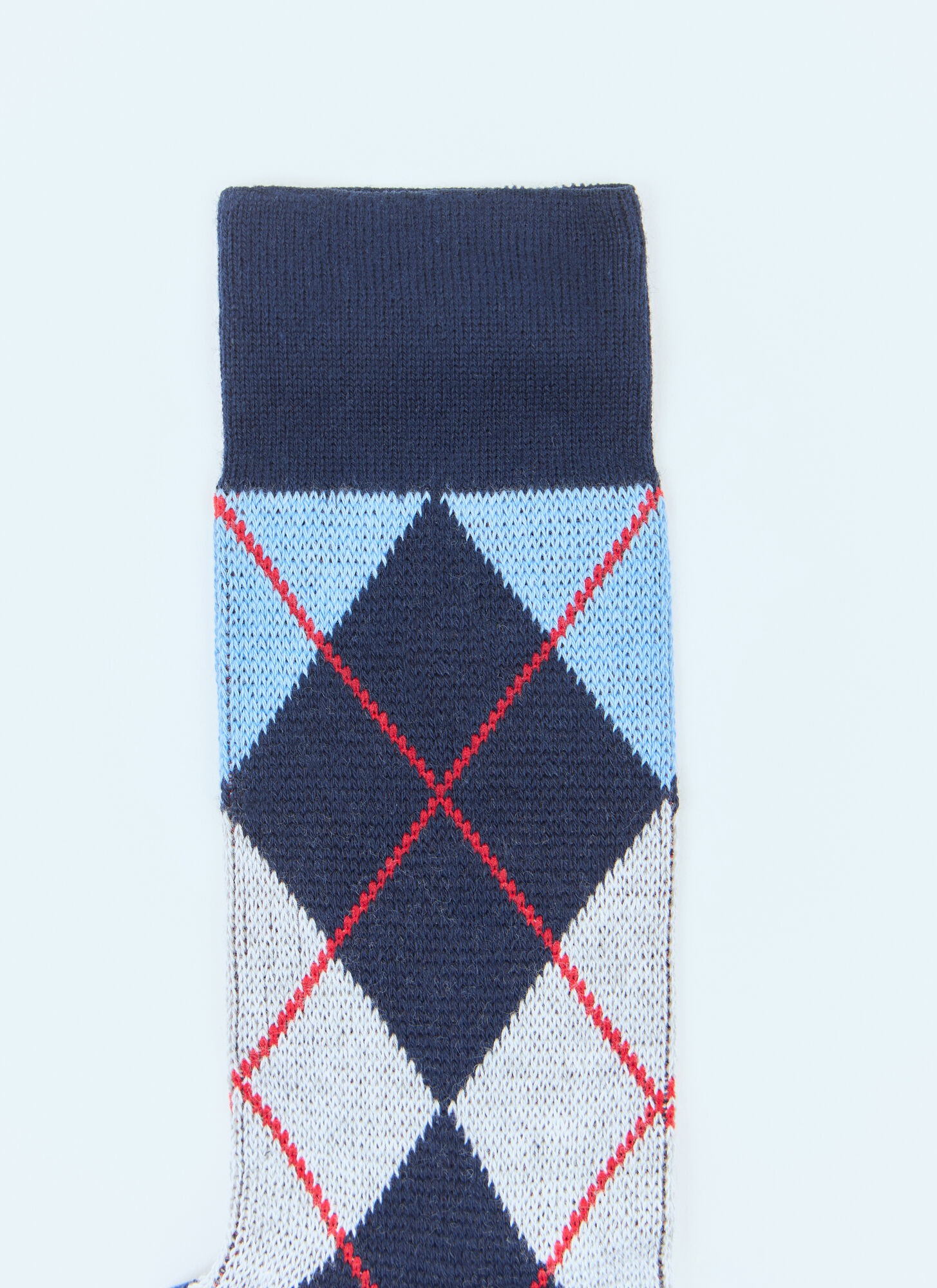  Prada Prada Argyle Socks - Woman Socks Blue It - 1 
