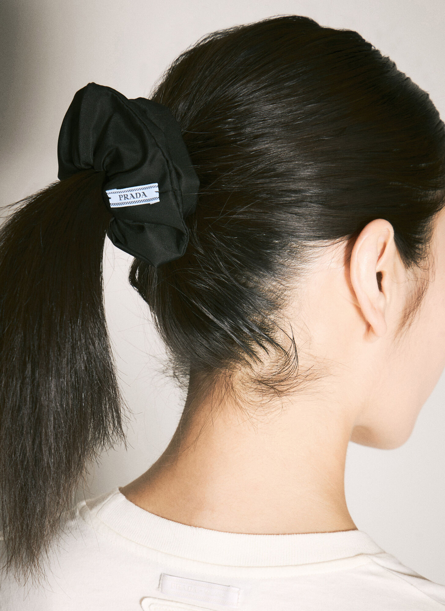  Prada Prada Re-nylon Scrunchie - Frau Schmuck Black One Size 