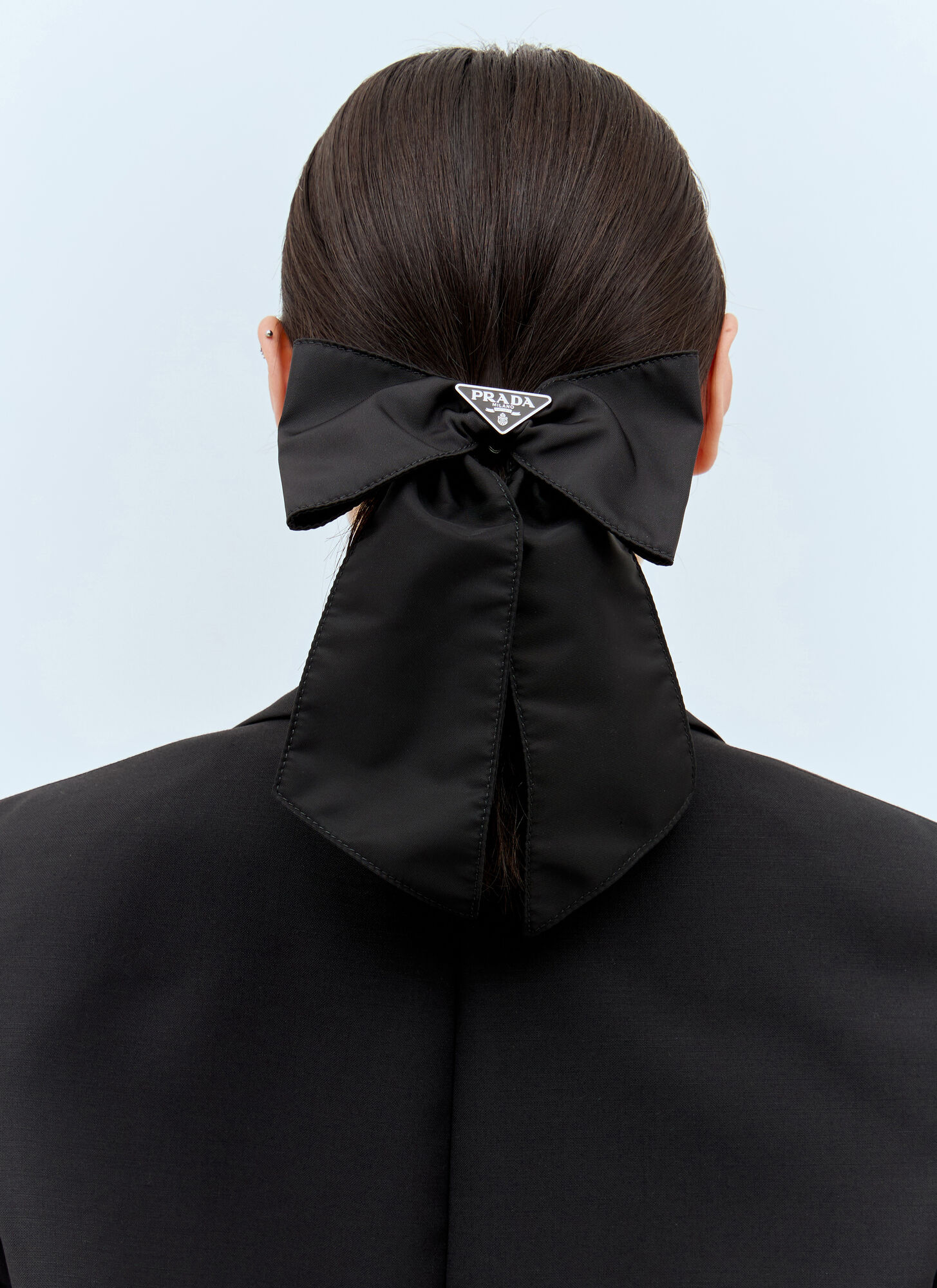  Prada Prada Re-nylon Hair Clip - Frau Schmuck Black One Size 