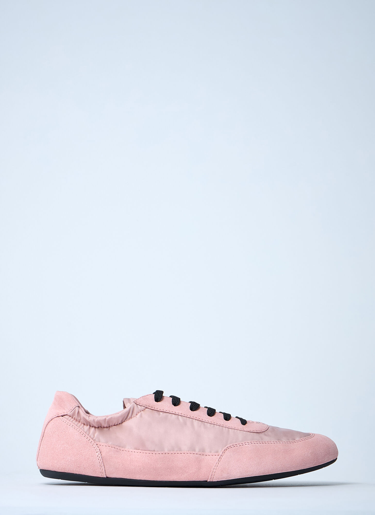 Prada Women's Pink Collapse Re-Nylon And Suede Sneakers - Woman Sneakers Eu - 36