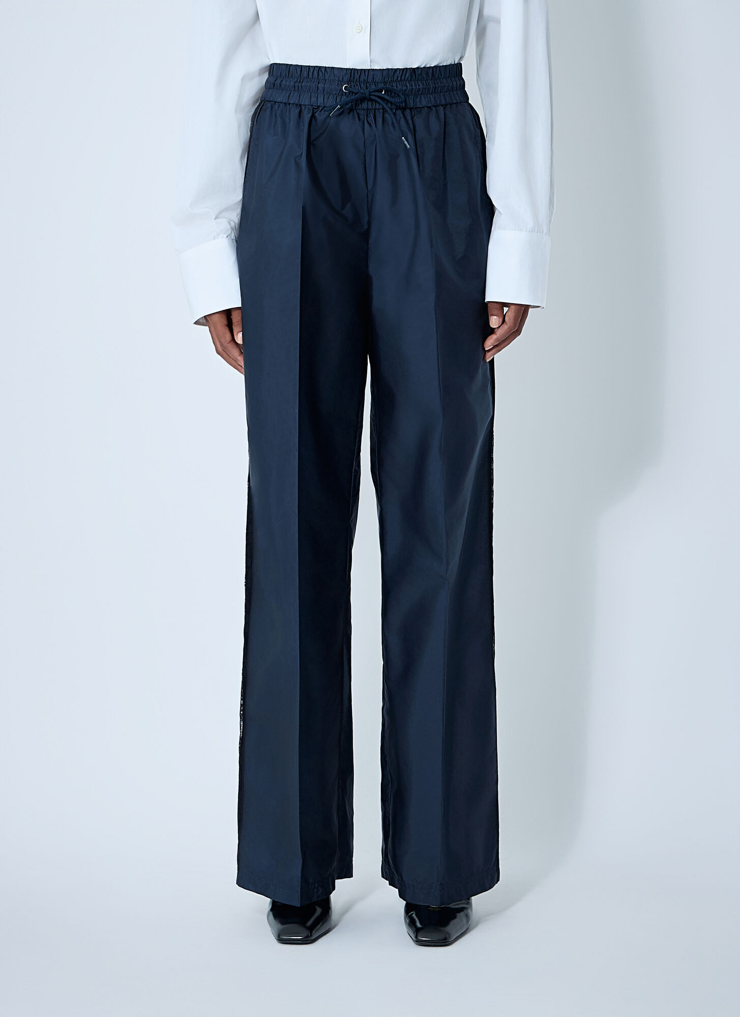 Prada Logo Plaque Pants
