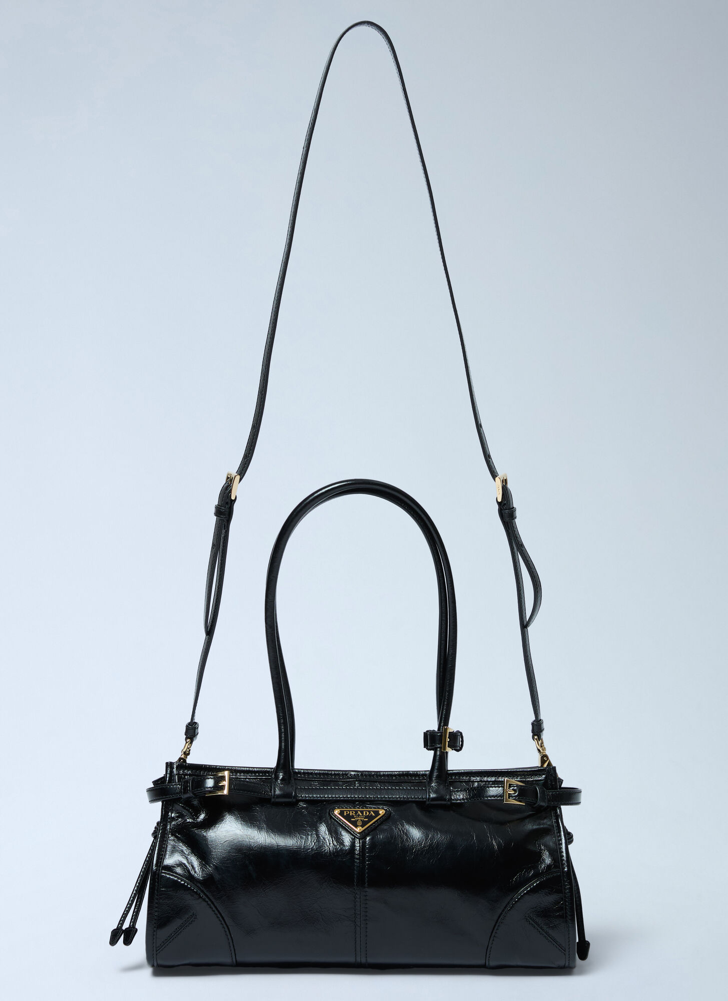 Prada Women's Bonnie Top Handle Bag - Nero - Image 3