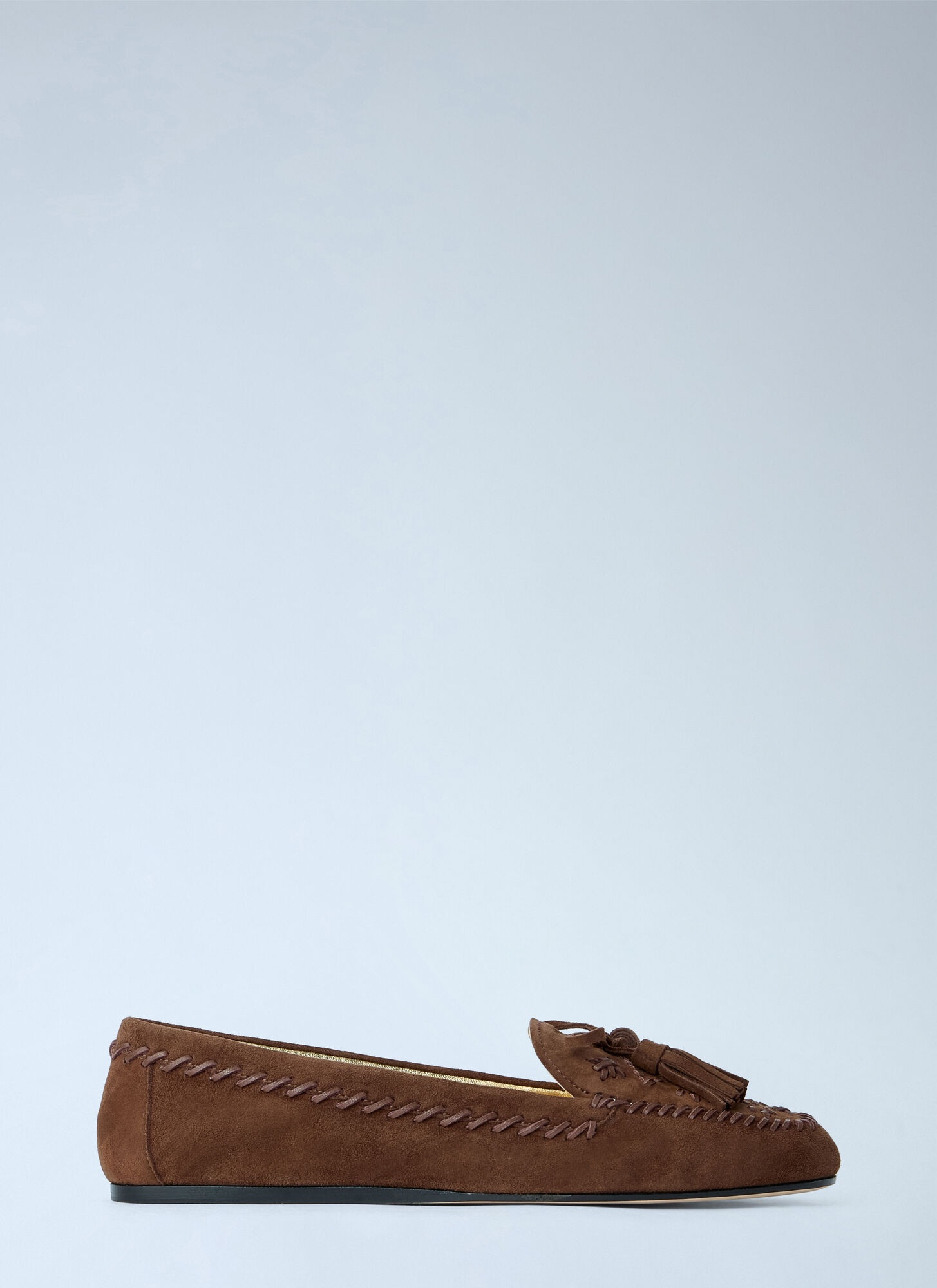 Prada Women's Brown Suede Loafers - Woman Loafers Eu - 37