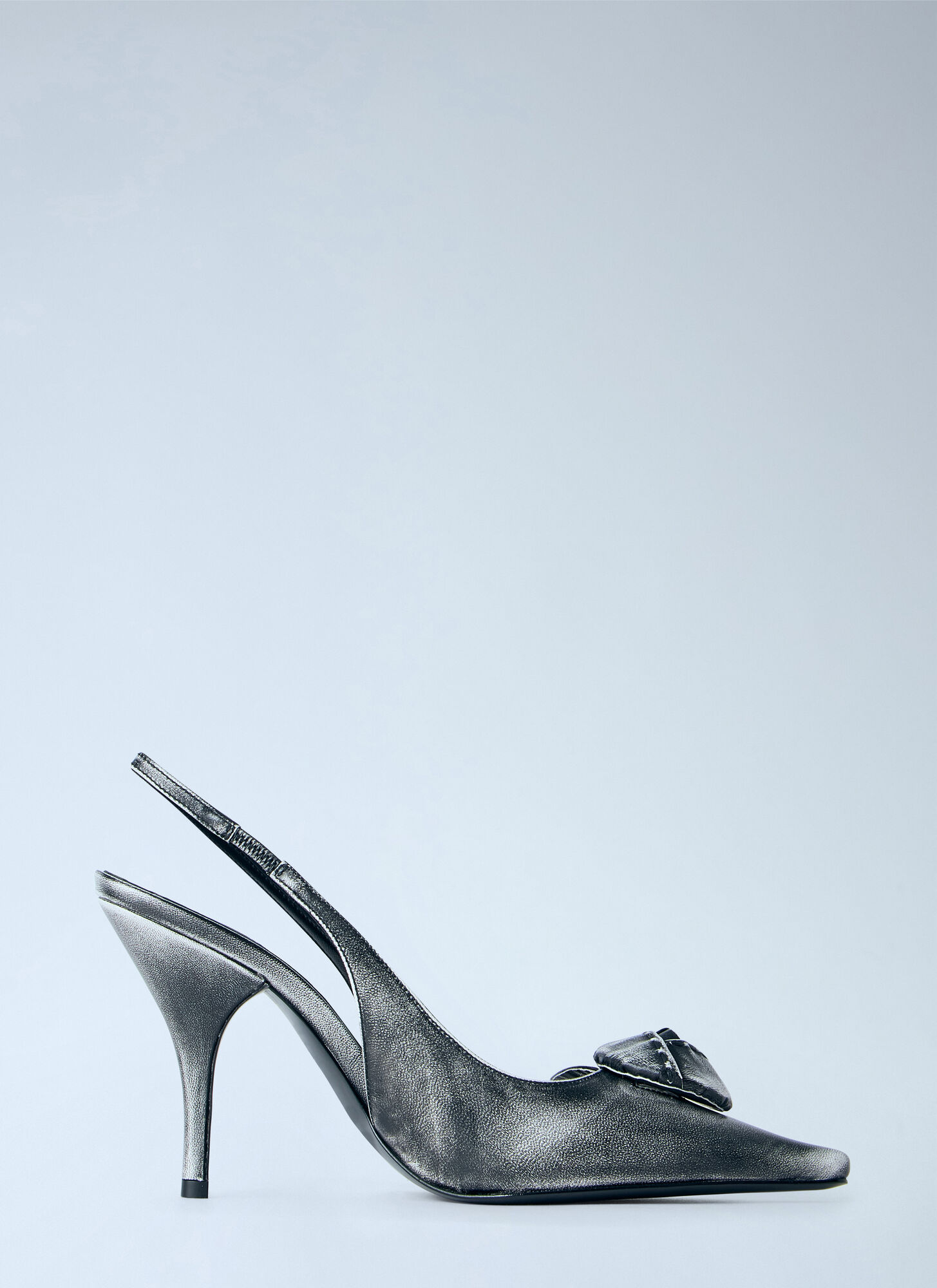 Prada Gray Goatskin High Heel Pumps - EU40/US10 - Image 3