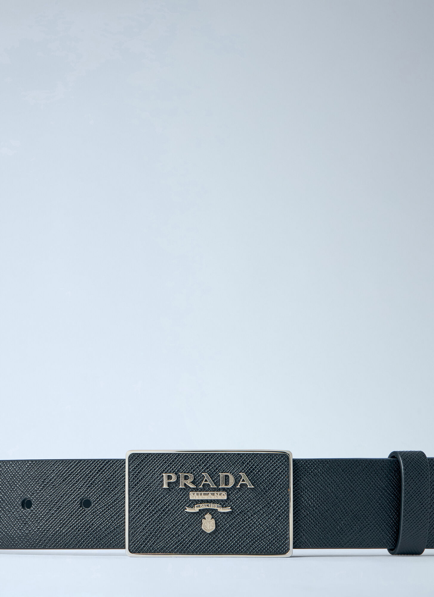  Prada Prada Saffiano Leather Belt -  Gürtel Black 85 