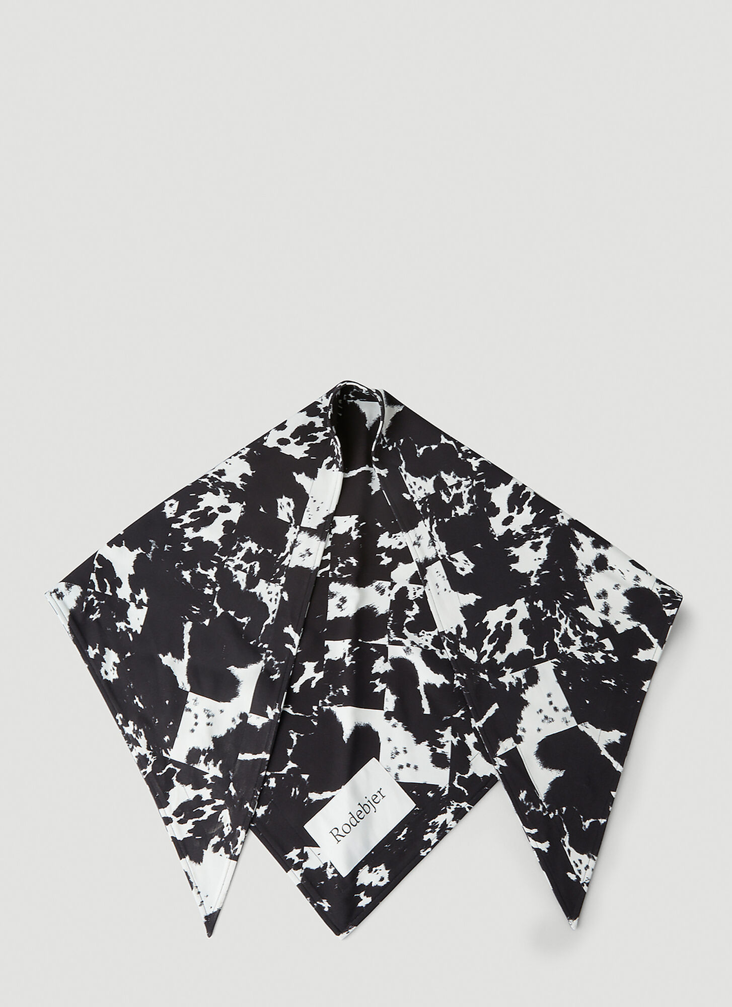  Rodebjer Rodebjer Rodebjer Logo Scarf - Frau Scarves Black One Size 