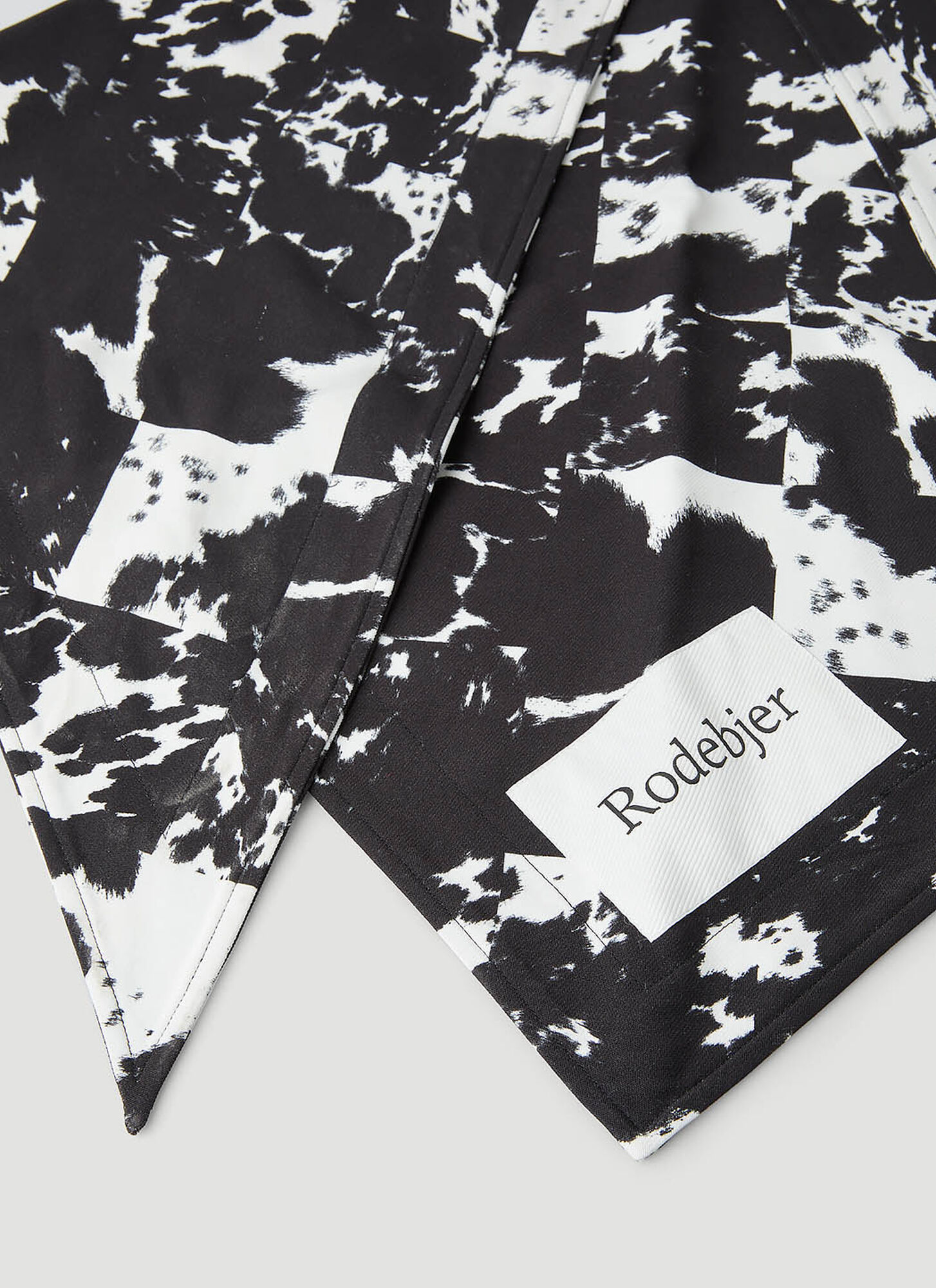  Rodebjer Rodebjer Rodebjer Logo Scarf - Frau Scarves Black One Size 