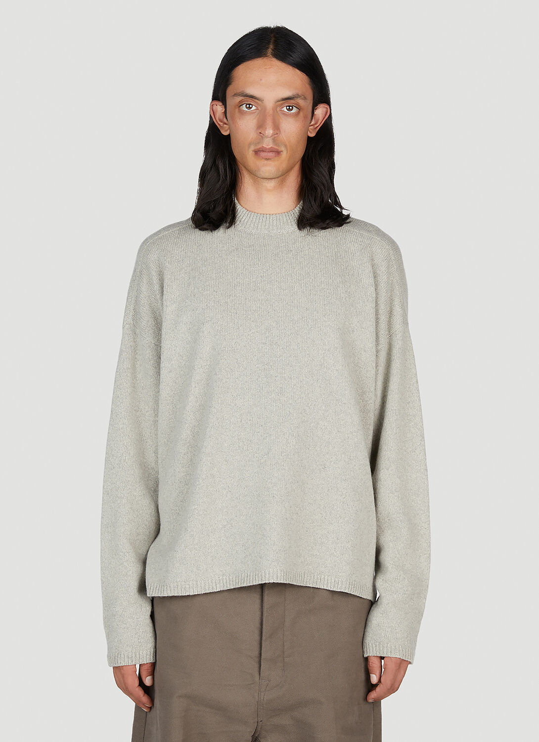 Shop Rick Owens Tommy Lupetto Sweater In Grey