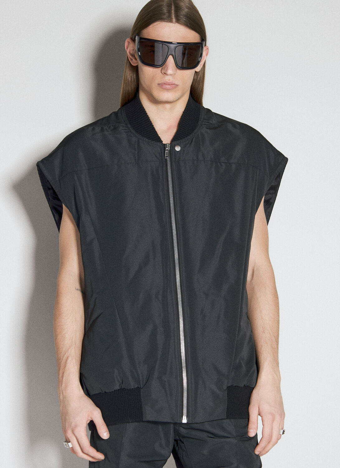 Rick Owens Jumbo Flight Vest - Man Jackets Black It - 52