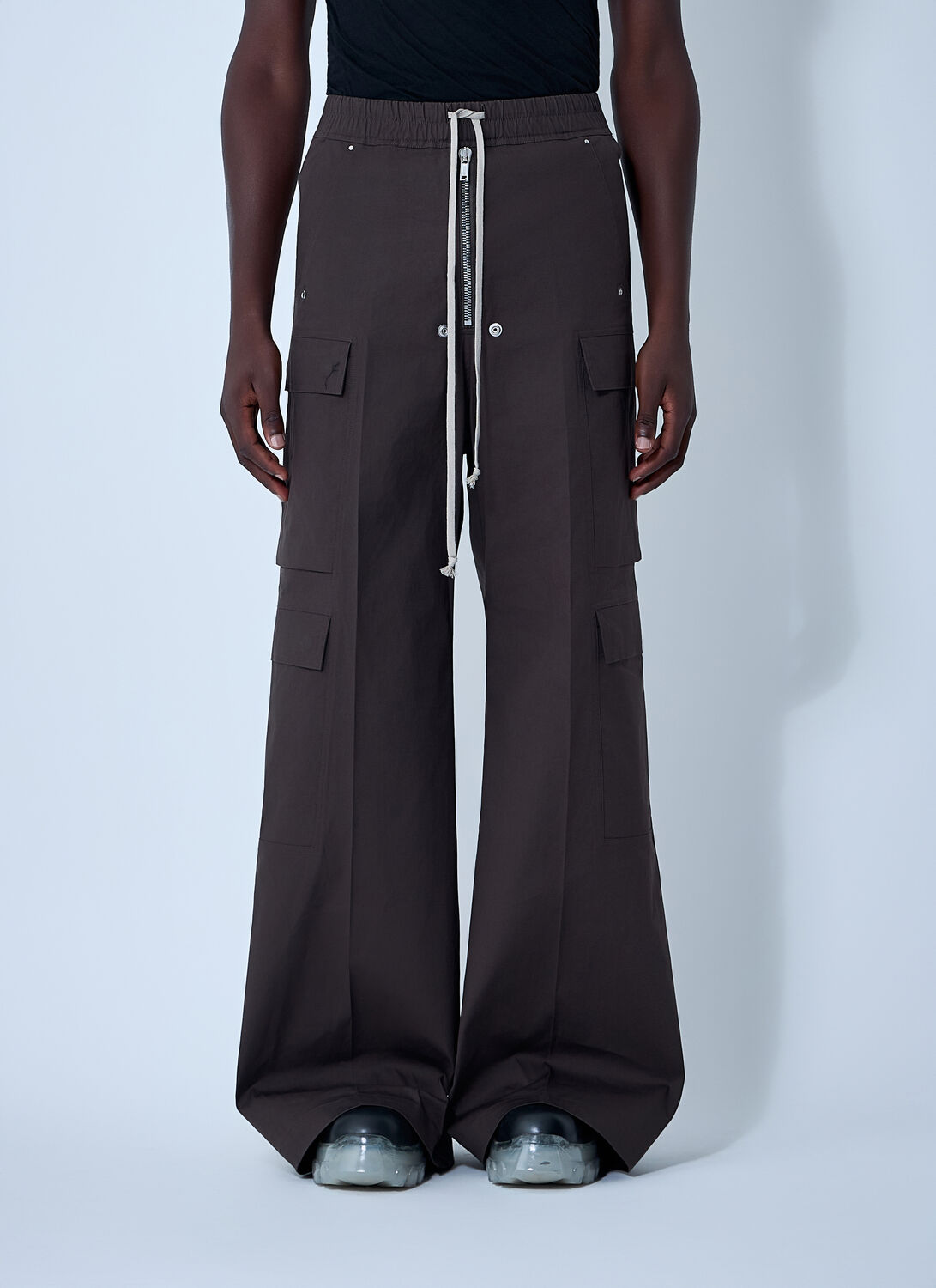 Rick Owens Cargo Bela Pants In Brown