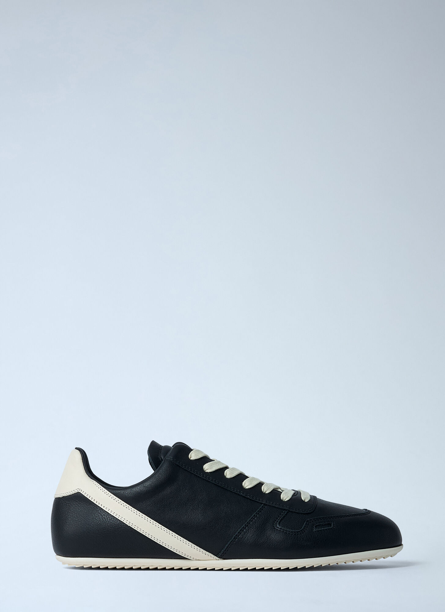 Rick Owens Men's Black Low-Top Sneakers - Man Sneakers Eu - 40