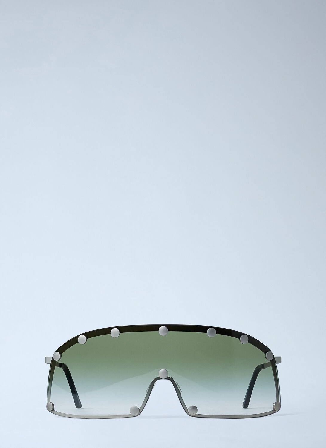 Rick Owens Full Frame Sunglasses In Green