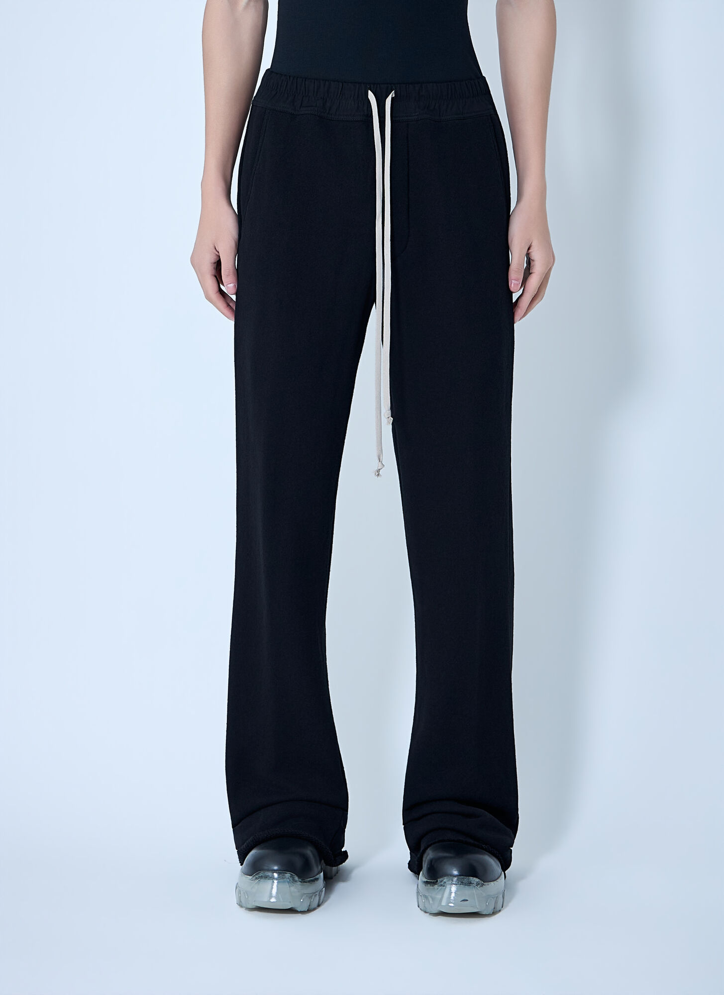 Rick Owens Uomo Nero Pantaloni, M, New, - Immagine 2