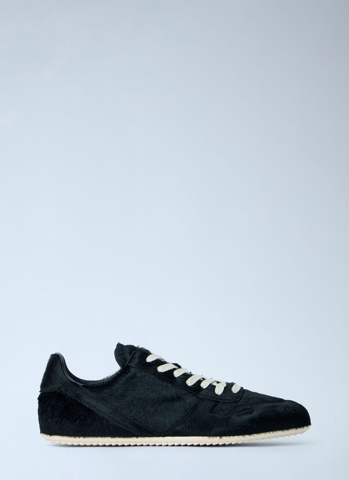Rick Owens Men's Black Minimal Sneakers - Man Sneakers Eu - 41