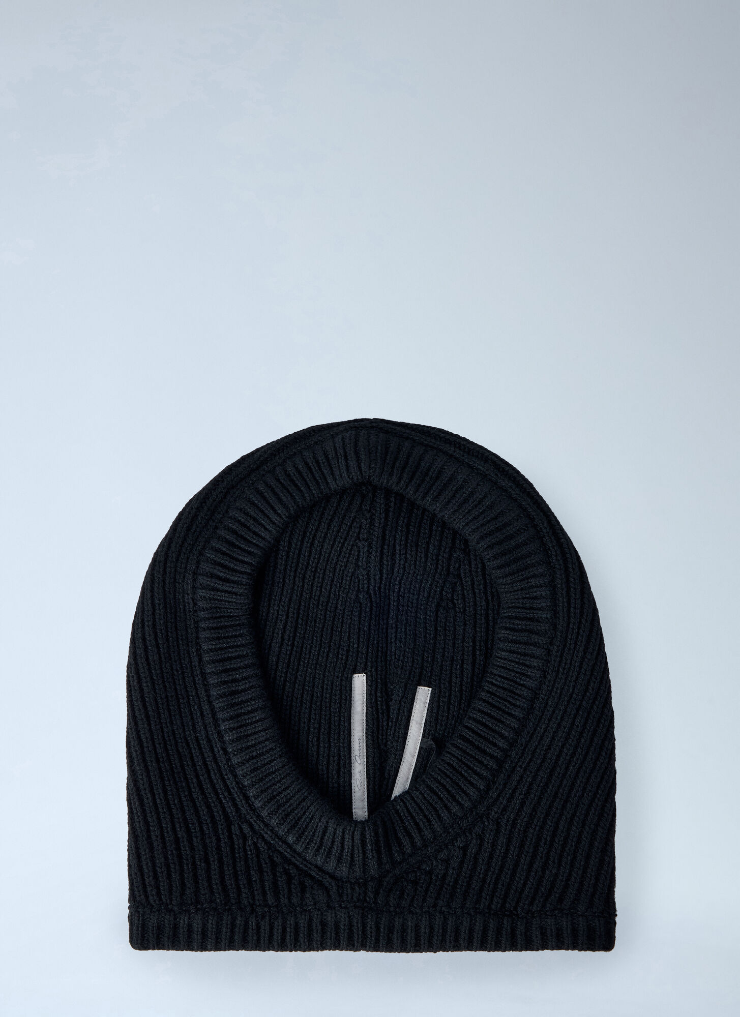 Rick Owens Men's Black Tower Hood - Man Scarves One Size