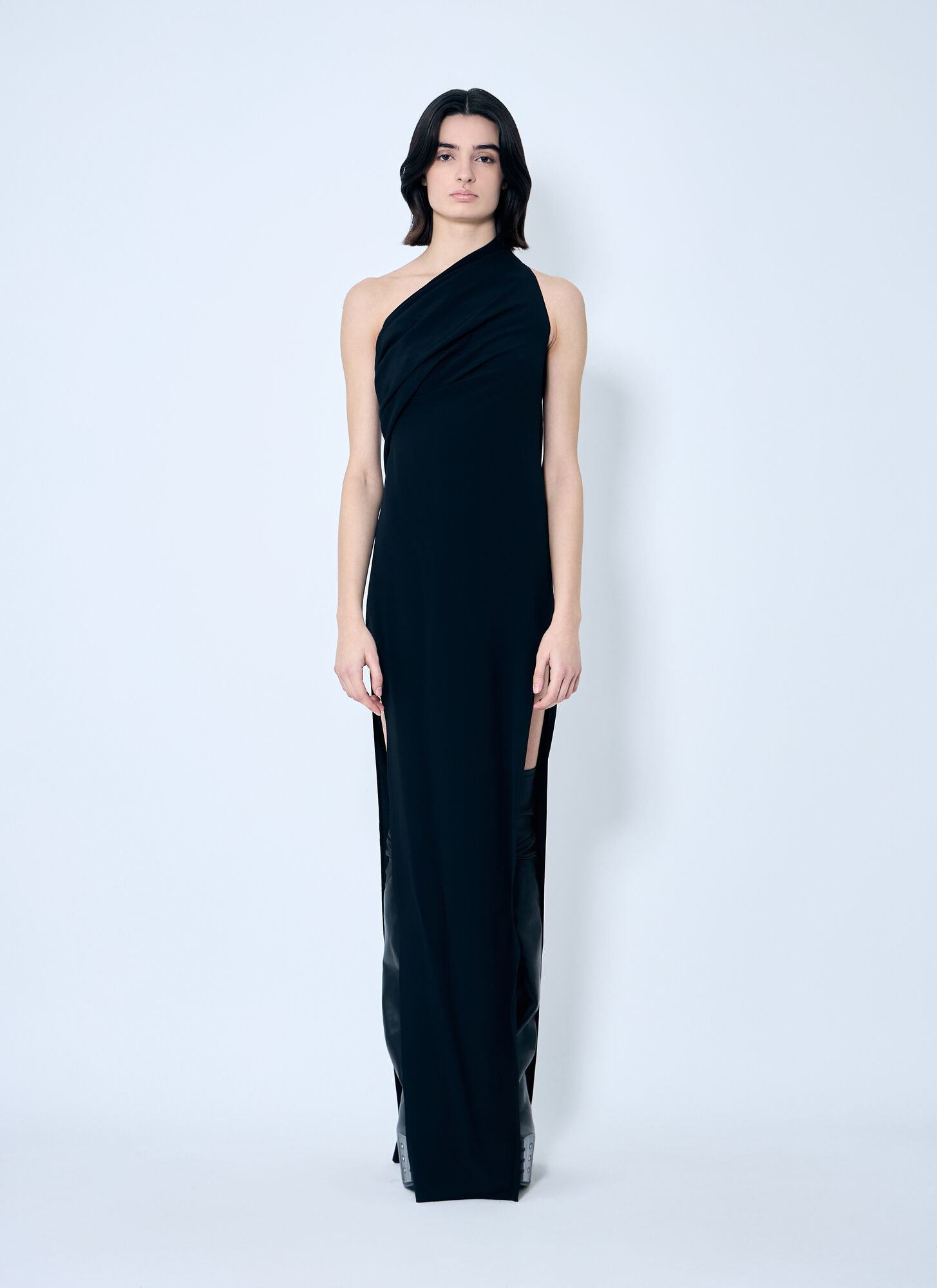 Shop Rick Owens Athena Maxi Dress In Black