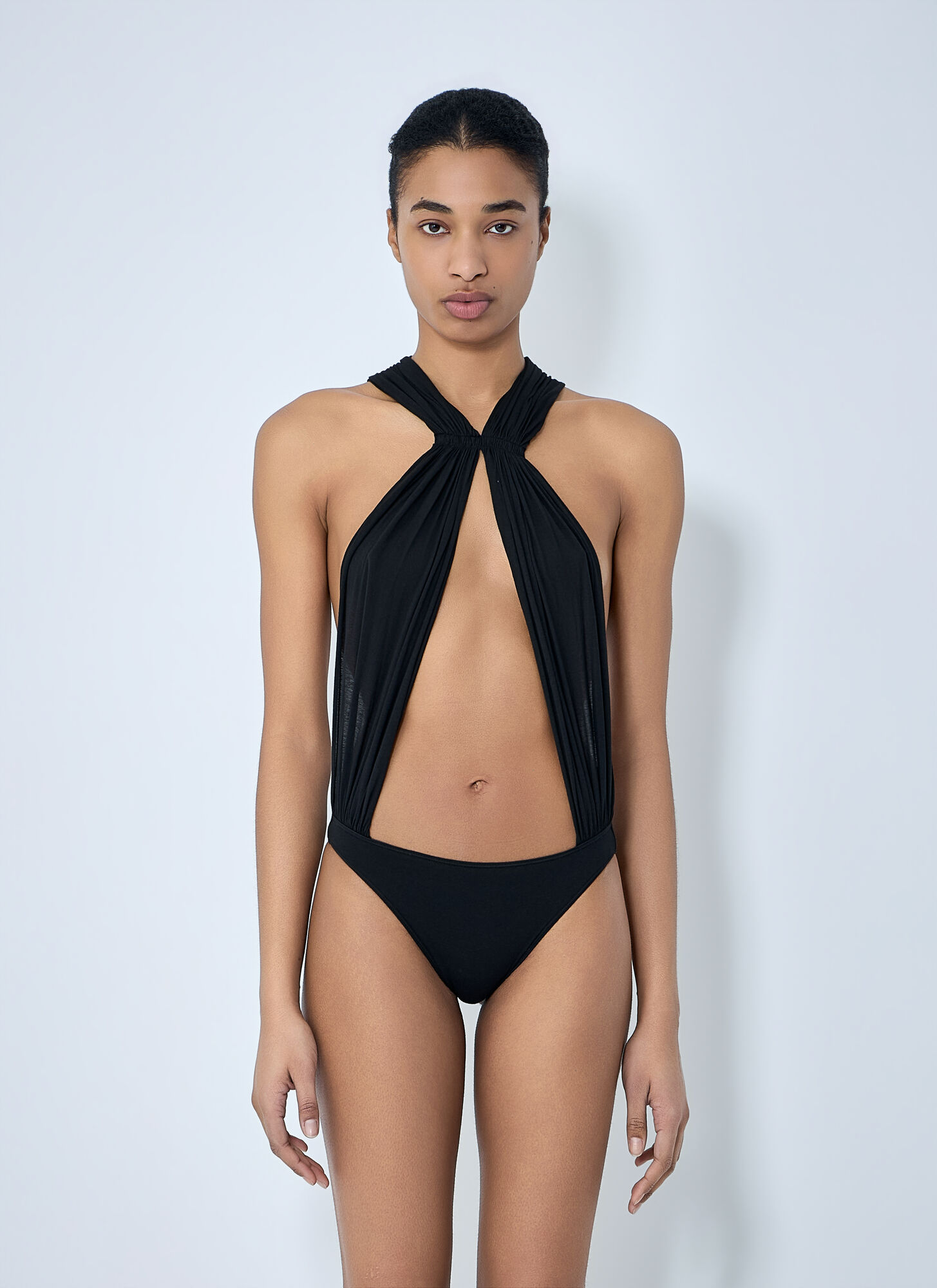 Rick Owens Women's Black Miami Body - Woman Tops It - 44