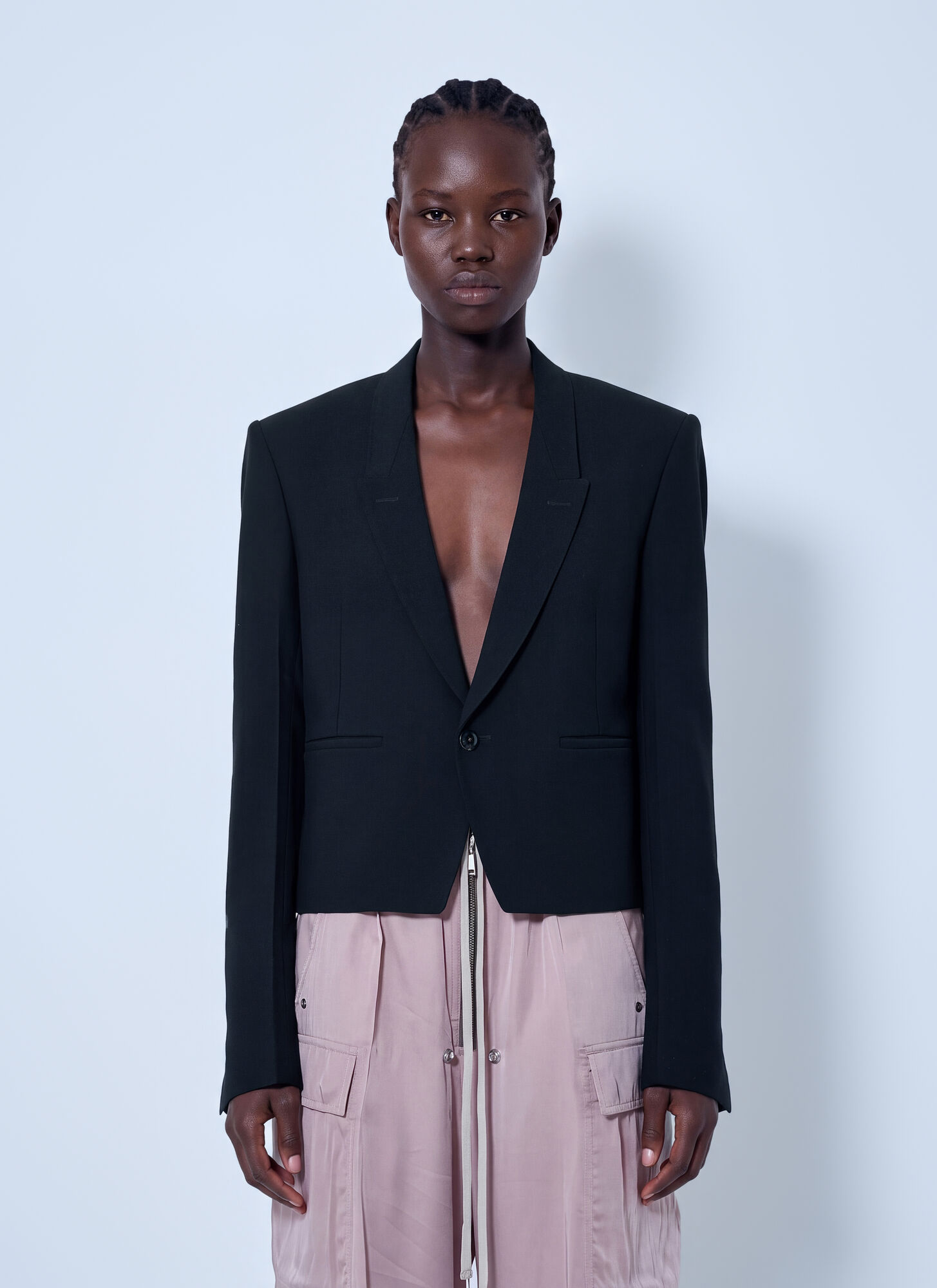 Rick Owens Women's Black Alice Jacket - Woman Blazers It - 38