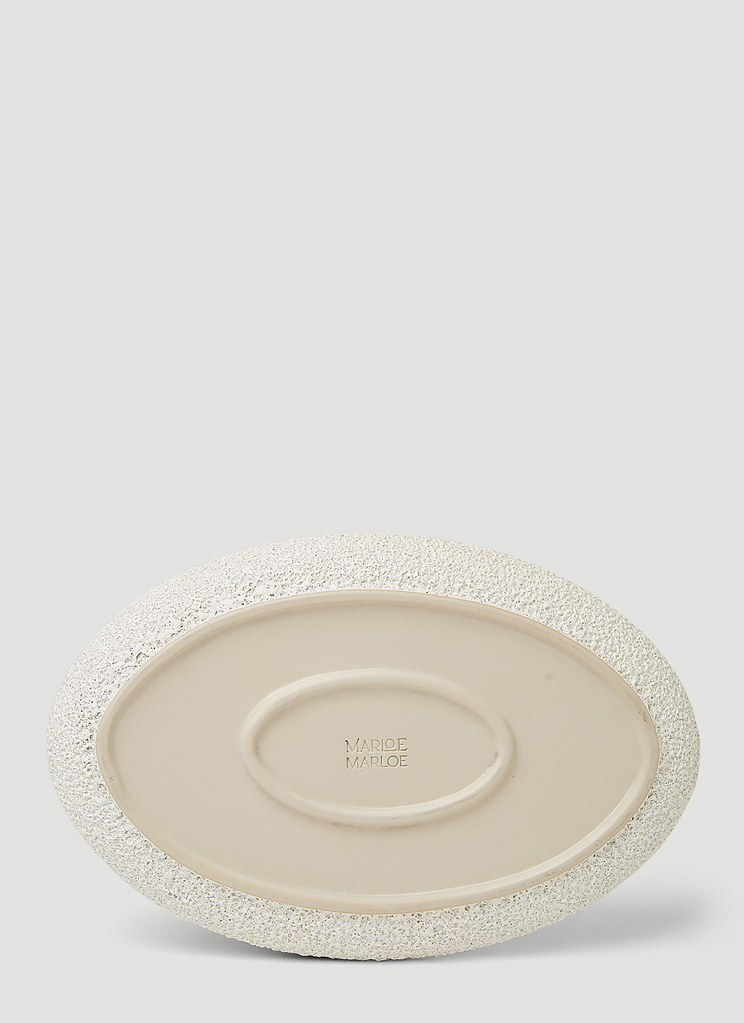  Marloe Marloe Marloe Marloe Set Of Two Oval Dinner Plates -  Ceramics Cream One Size 
