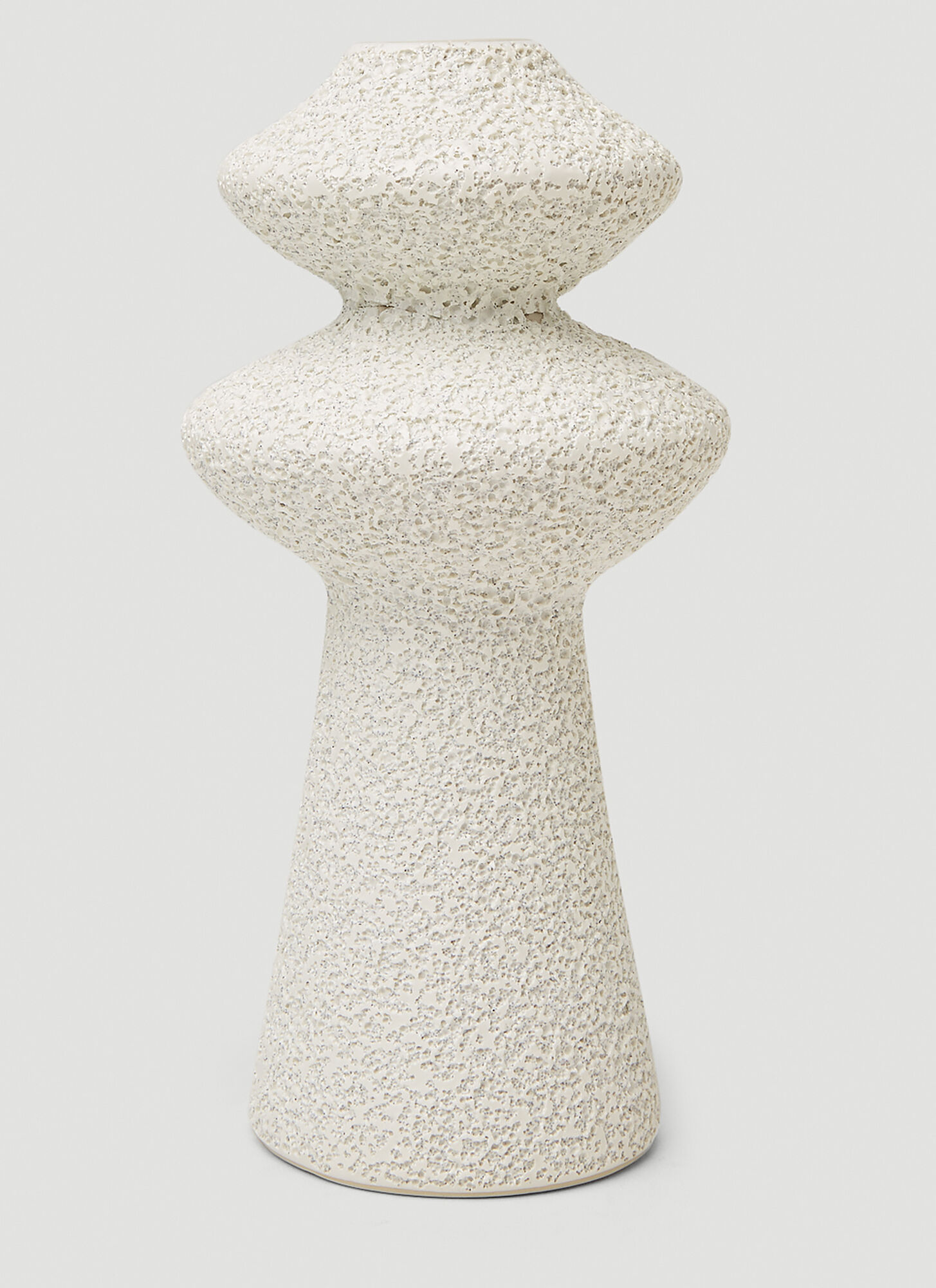 Marloe Marloe Marloe Marloe Set Of Two Jagger Candle Holders -  Ceramics Cream One Size 