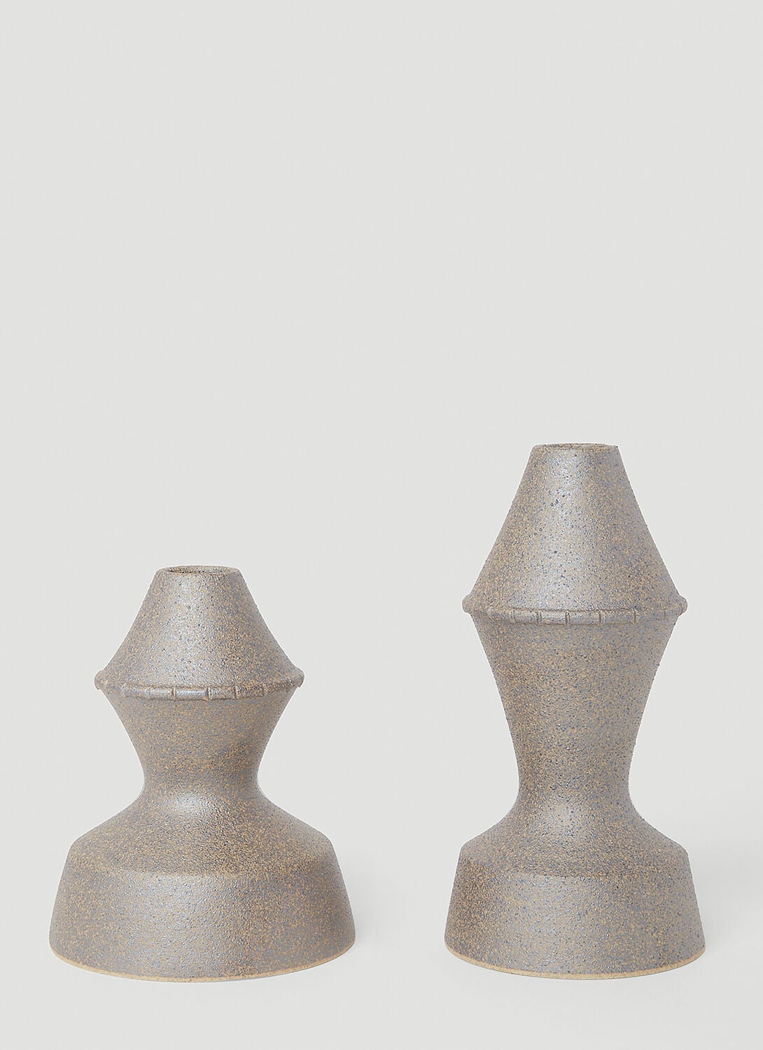 Marloe Marloe Set Of Two Amal Candle Holder - Candles & Scents Brown One Size