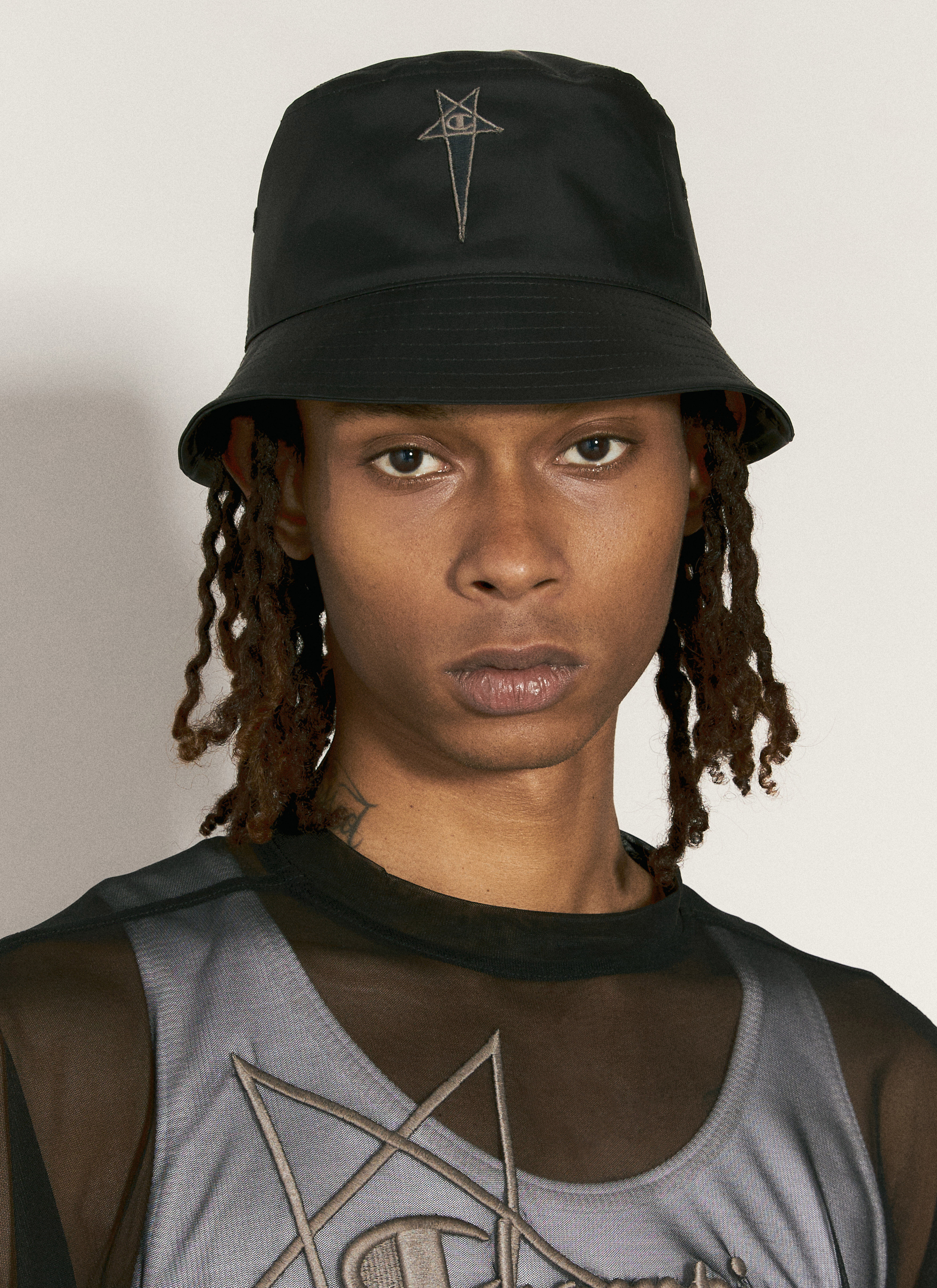 Rick Owens x Champion Gilligan Bucket Hat - Hats - BeyondStyle