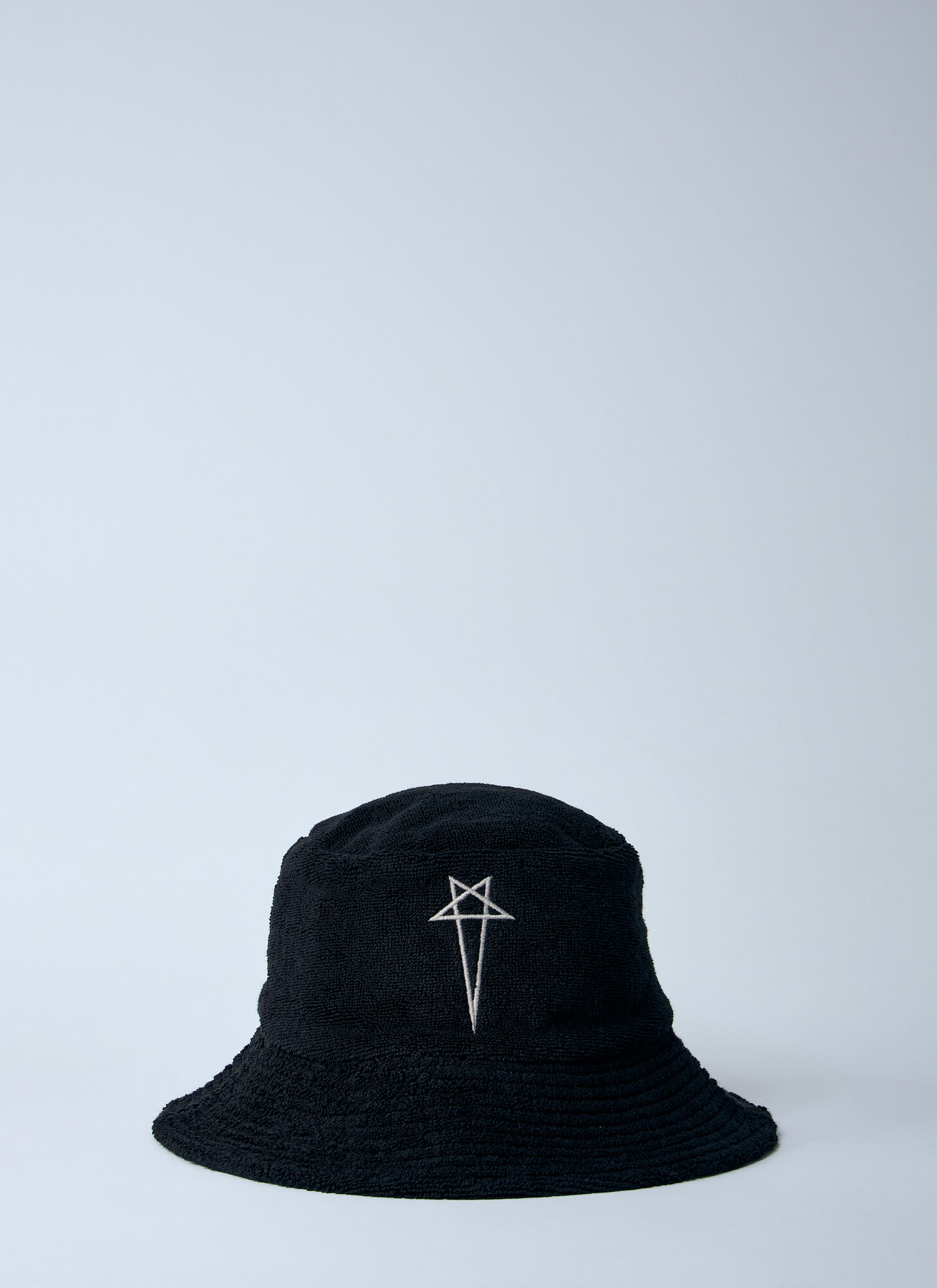 Rick Owens Rick Owens Beach Bucket Hat -  Hats Black One Size　Rick Owens ビーチ バケット ハット - 帽子 ブラック フリー サイズ