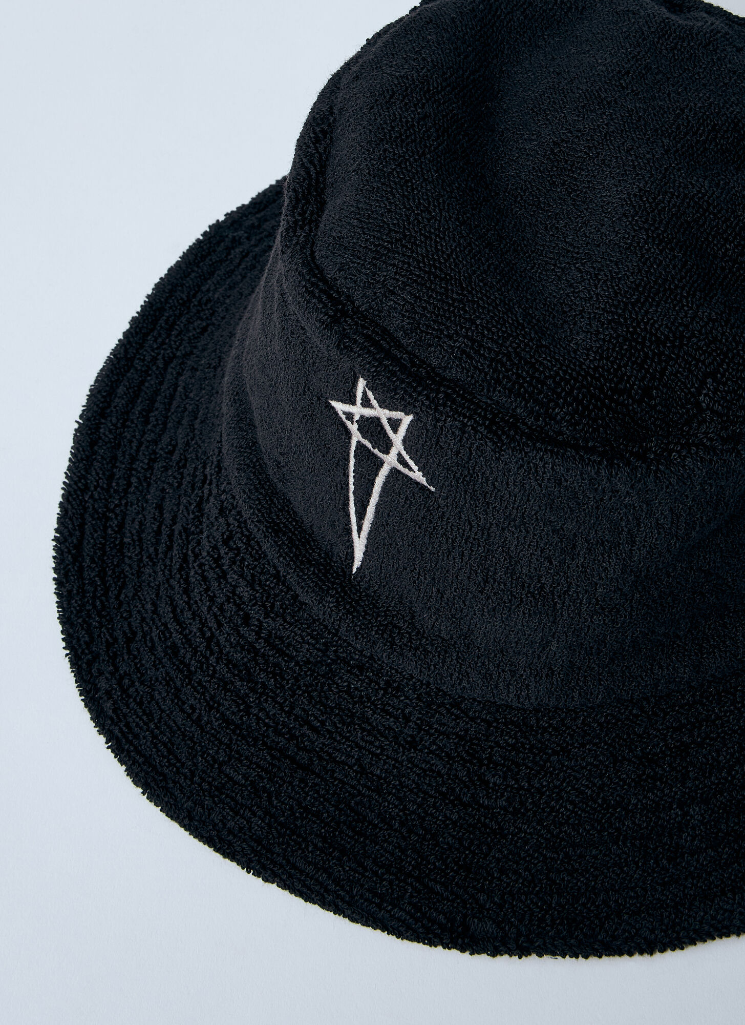  Rick Owens Rick Owens Beach Bucket Hat -  Hats Black One Size 