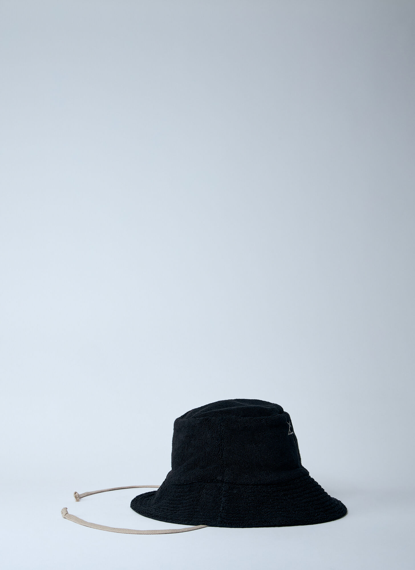  Rick Owens Rick Owens Beach Bucket Hat -  Hats Black One Size 