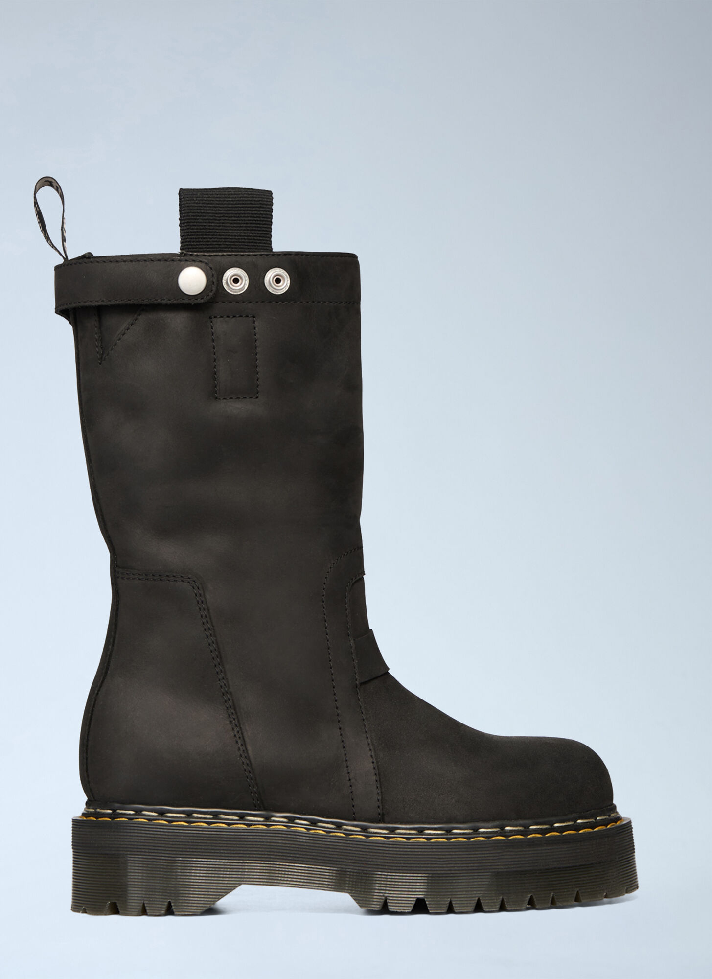 Rick Owens Women's Black Drkshdw X Dr. Martens Quad Platform Boots UK Size 3 - Mytheresa - Image 3