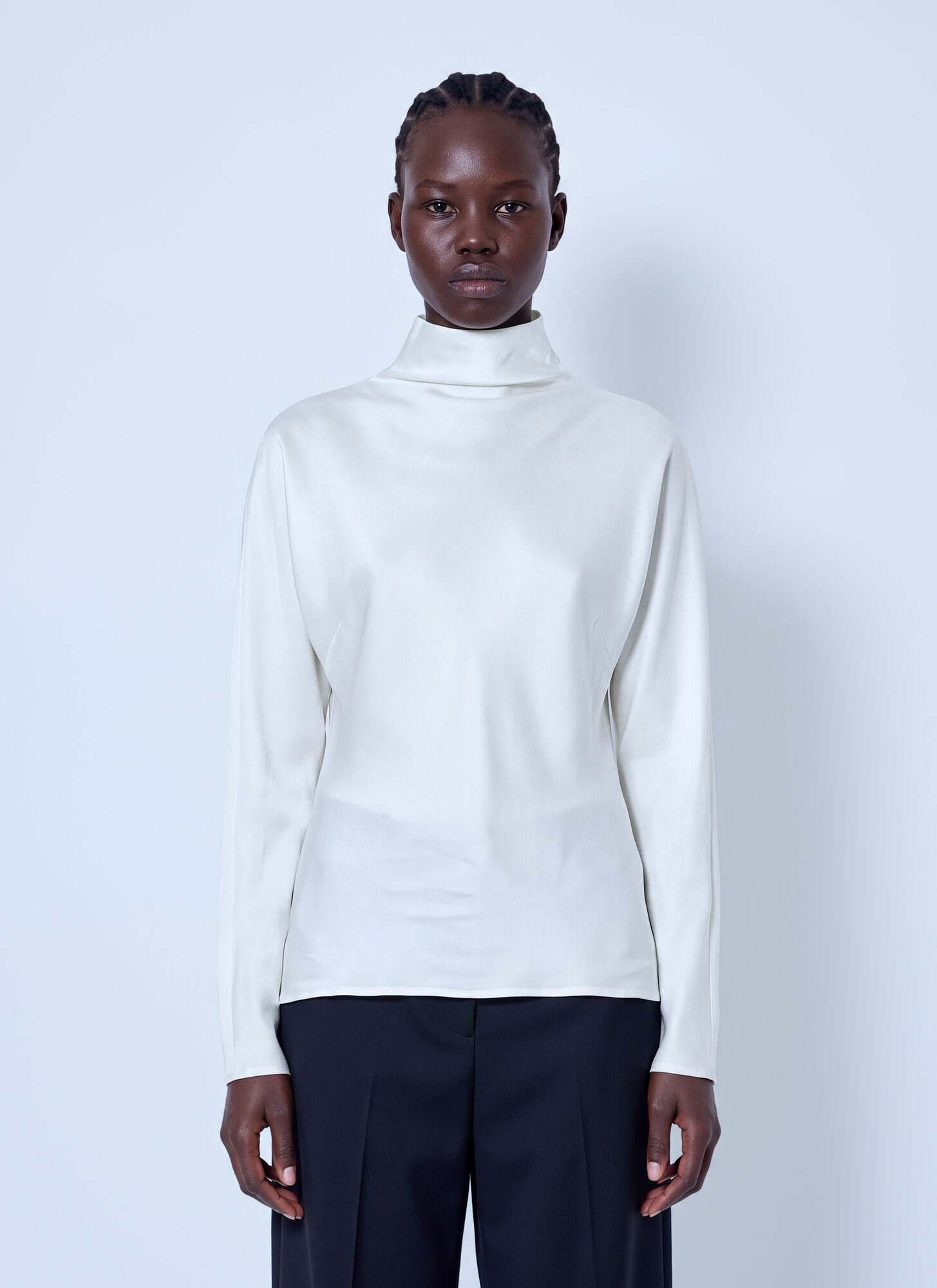 Róhe Women's White Minimal Waisted Top - Woman Tops Fr - 38 - Image 1