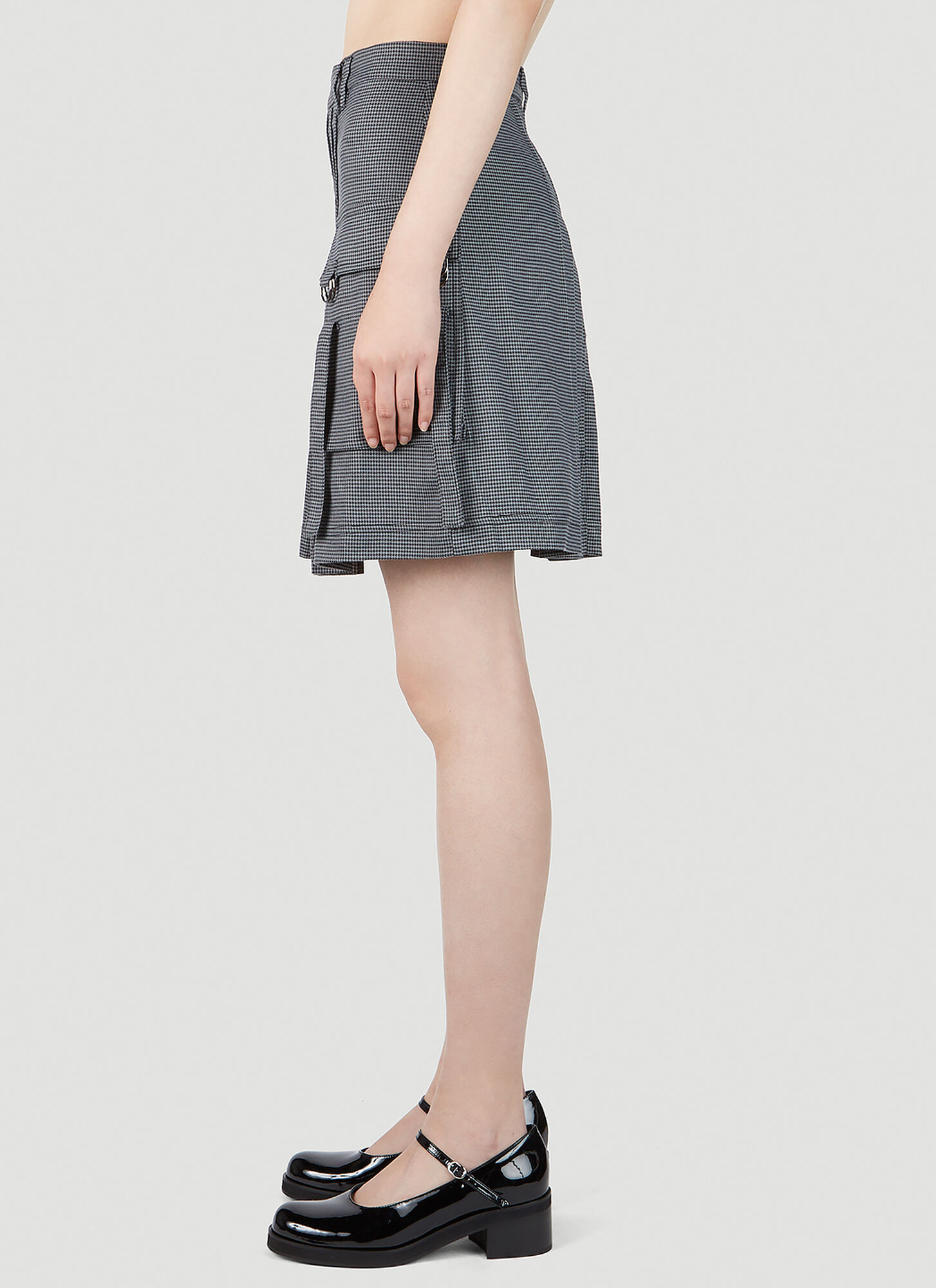  Rokh Rokh Pleated Skirt - Frau Röcke Grey Fr - 36 