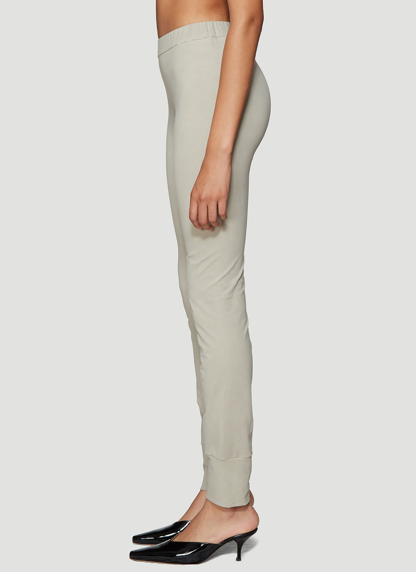  Roni Ilan Roni Ilan Mud Dyed Leggings - Frau Leggings Brown M 