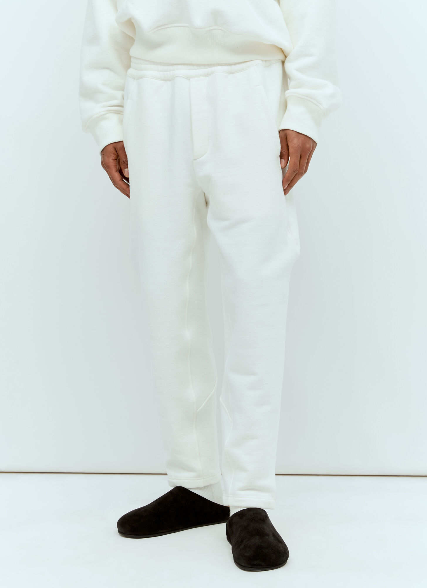 The Row Koa Track Pants In White