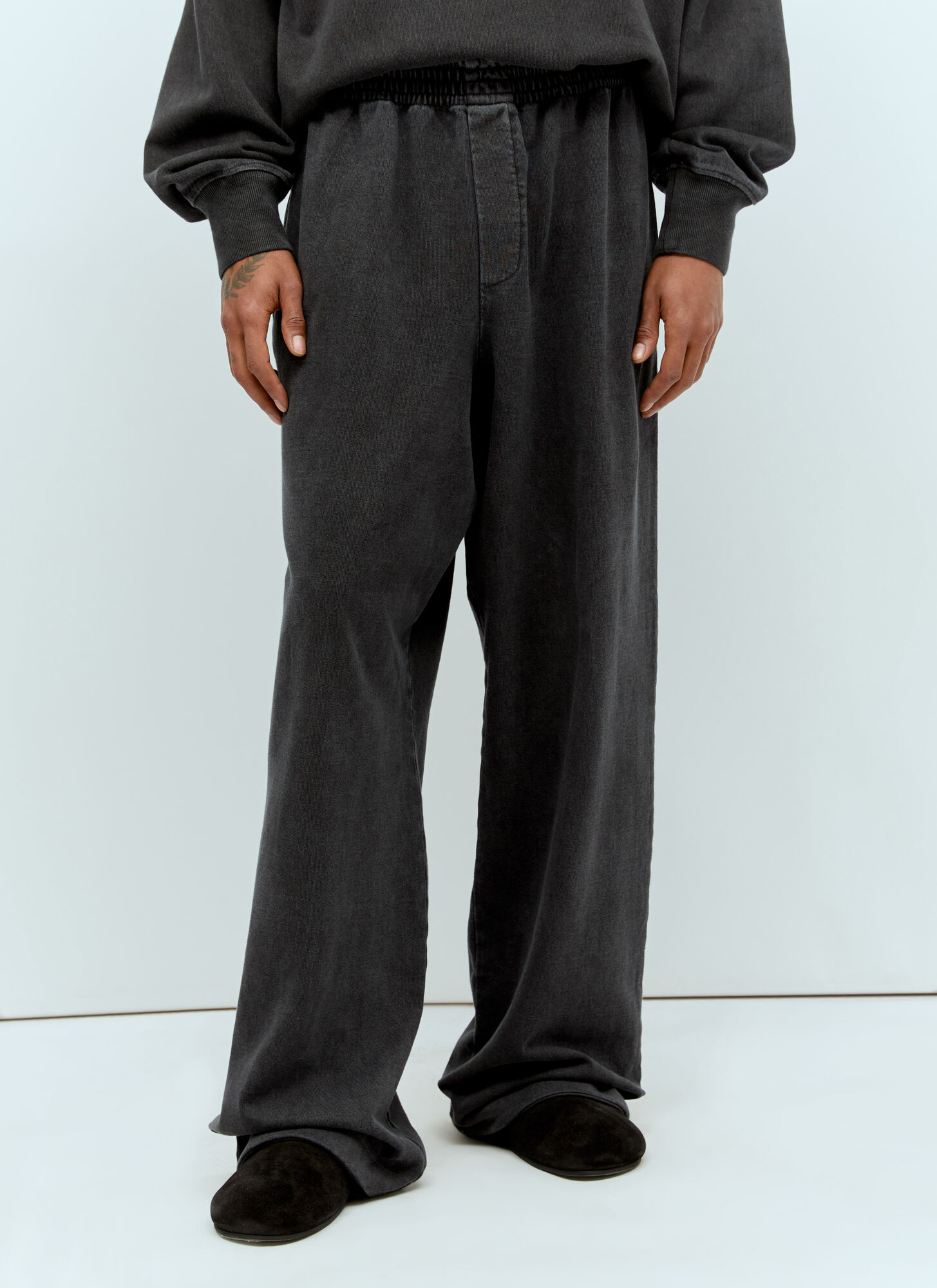 Shop The Row Davide Track Pants In Black
