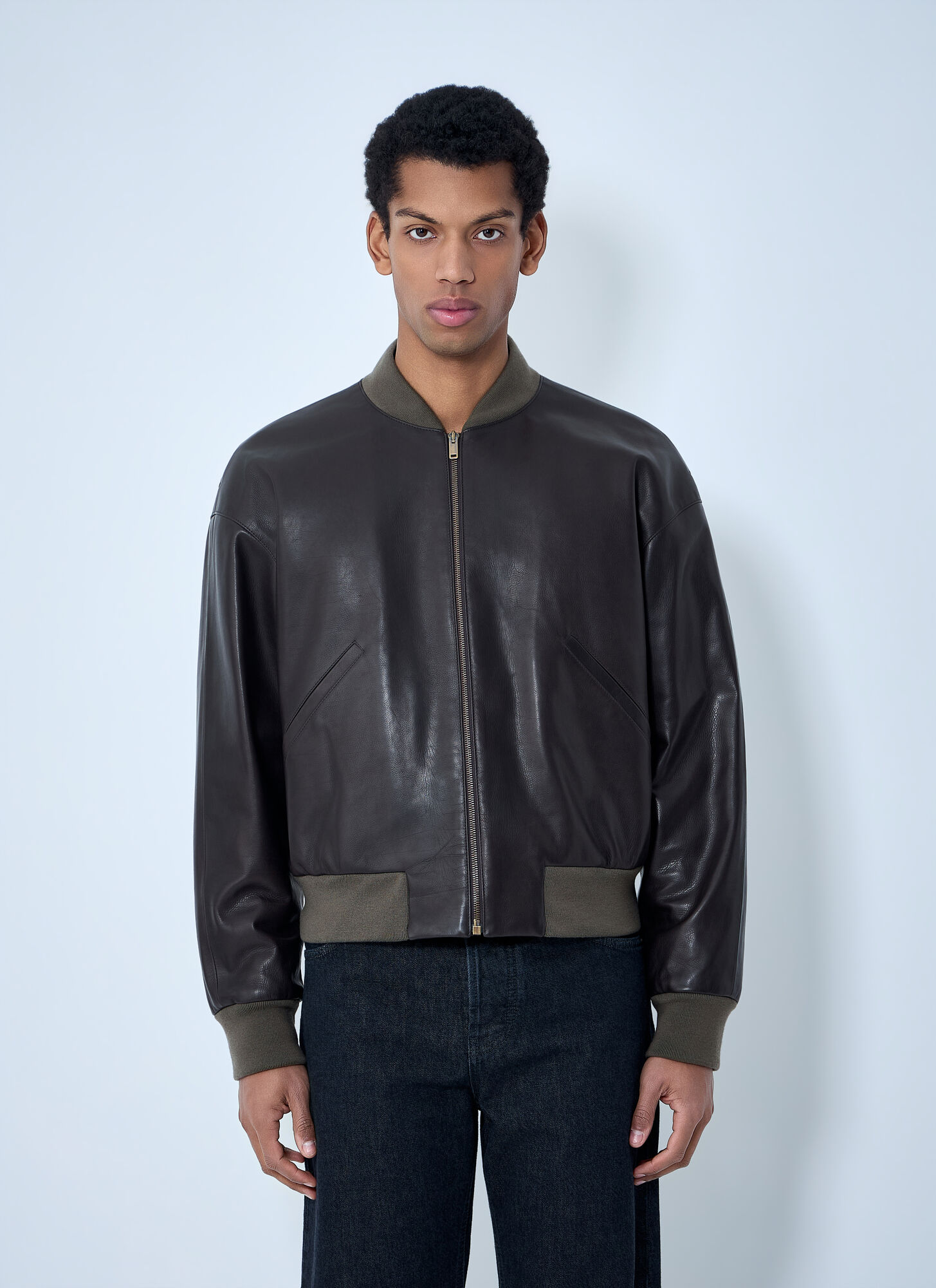 The Row Men's Dark Brown Setsen Jacket - Man Jackets 38