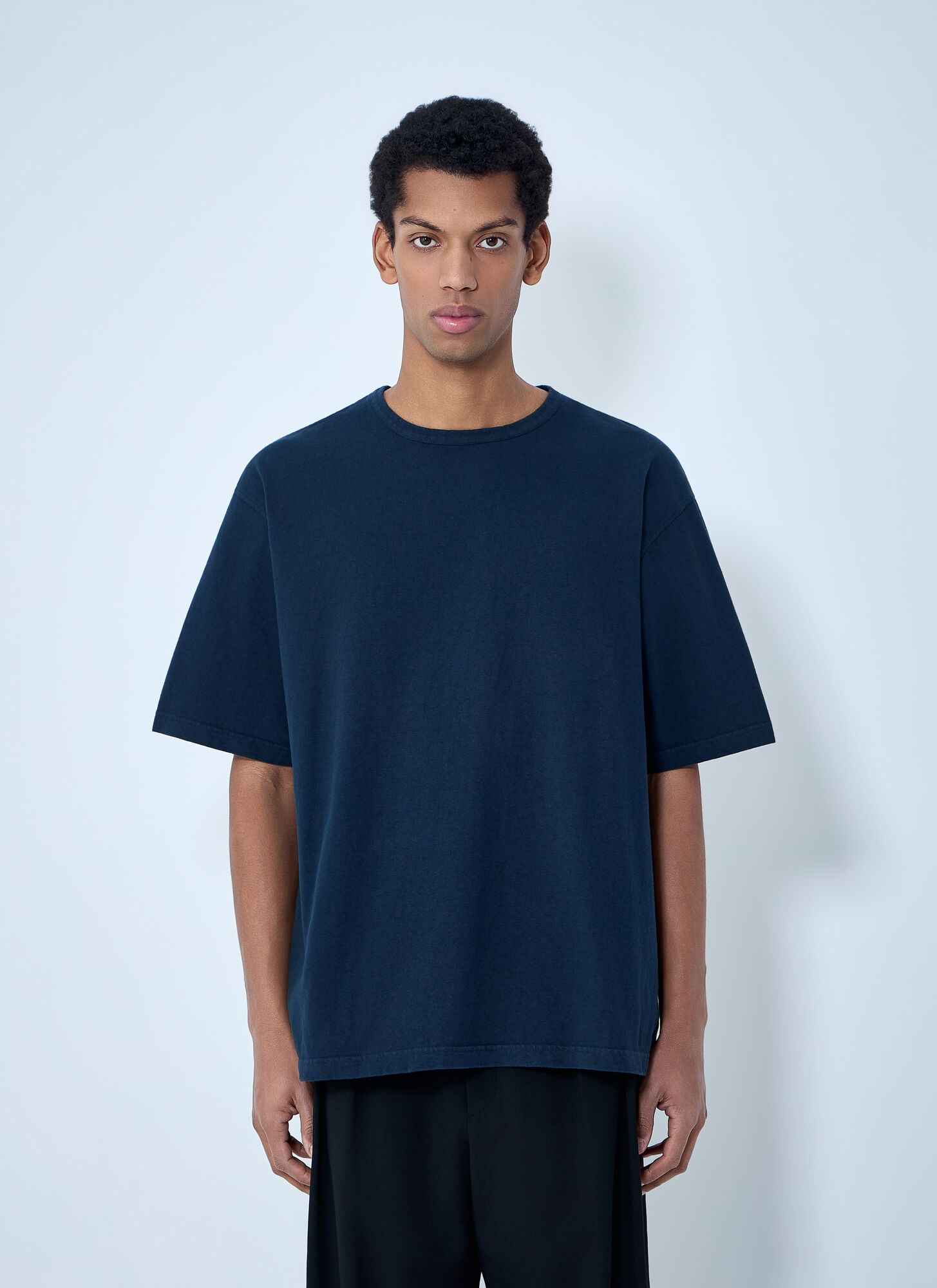 The Row Men's Navy Steven T-Shirt - Man T-Shirts L