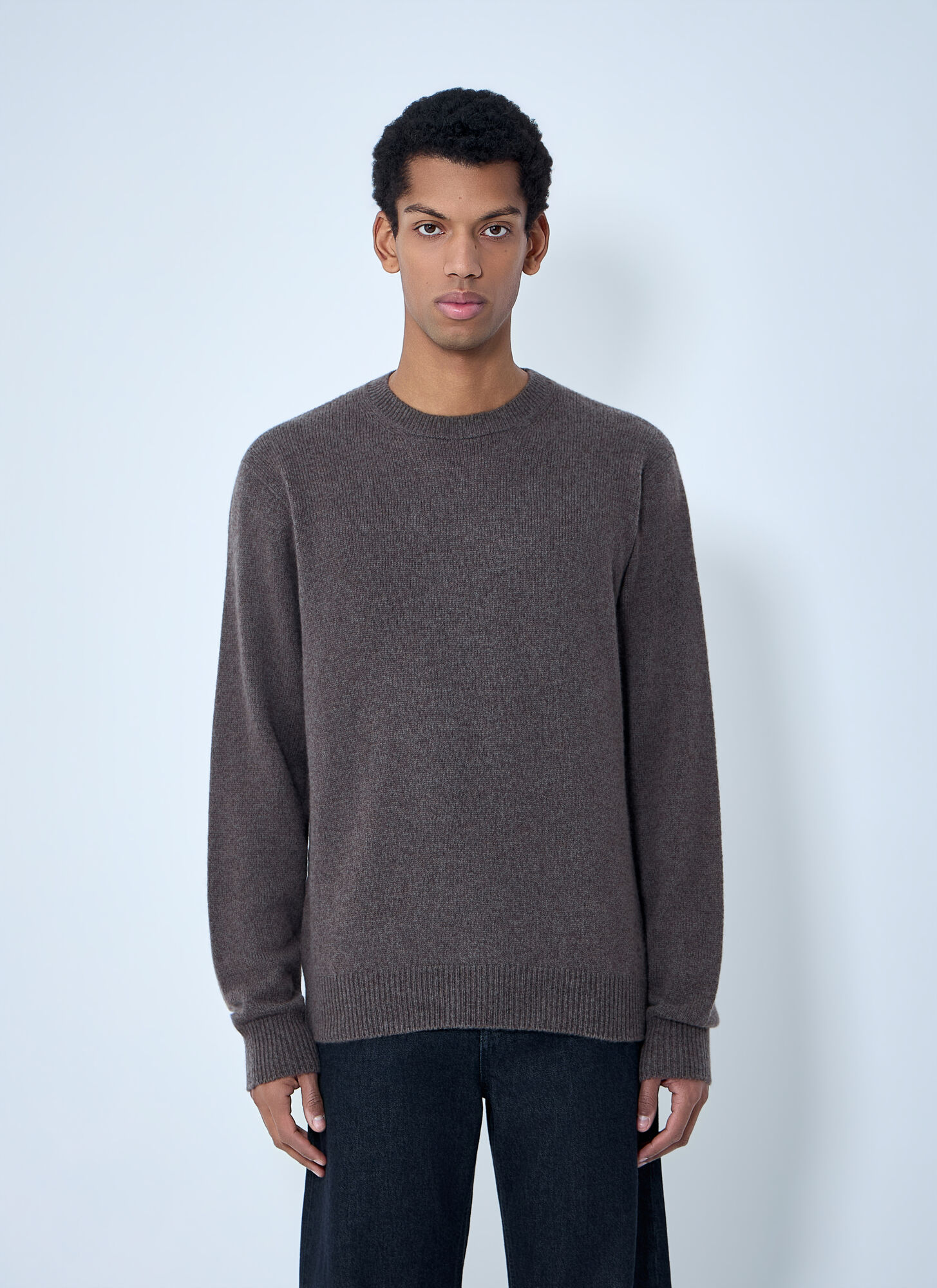 The Row Men's Beige Varly Sweater - Man Knitwear L