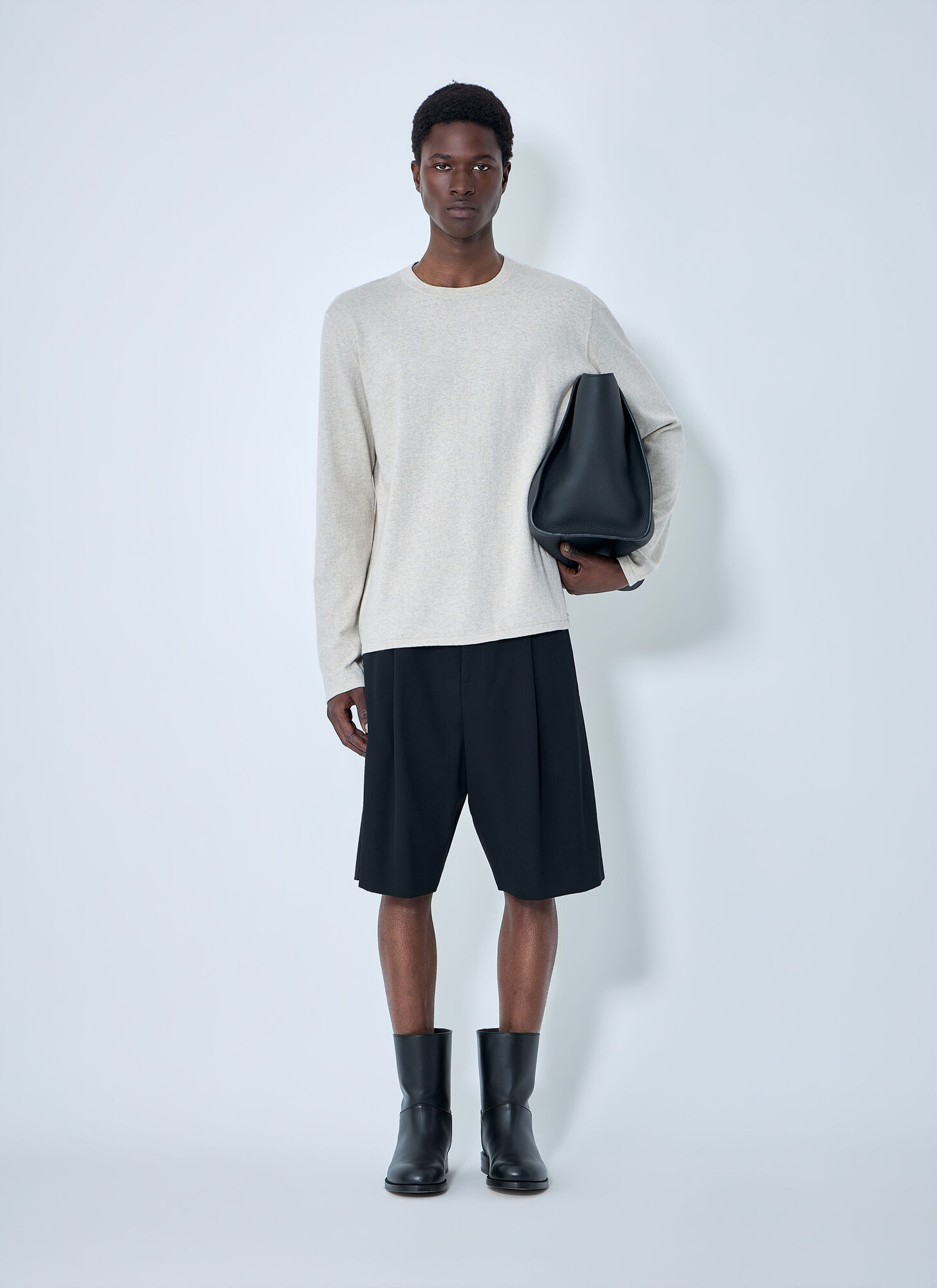  The Row The Row Sayed Wool Shorts - Mann Shorts Black 32 