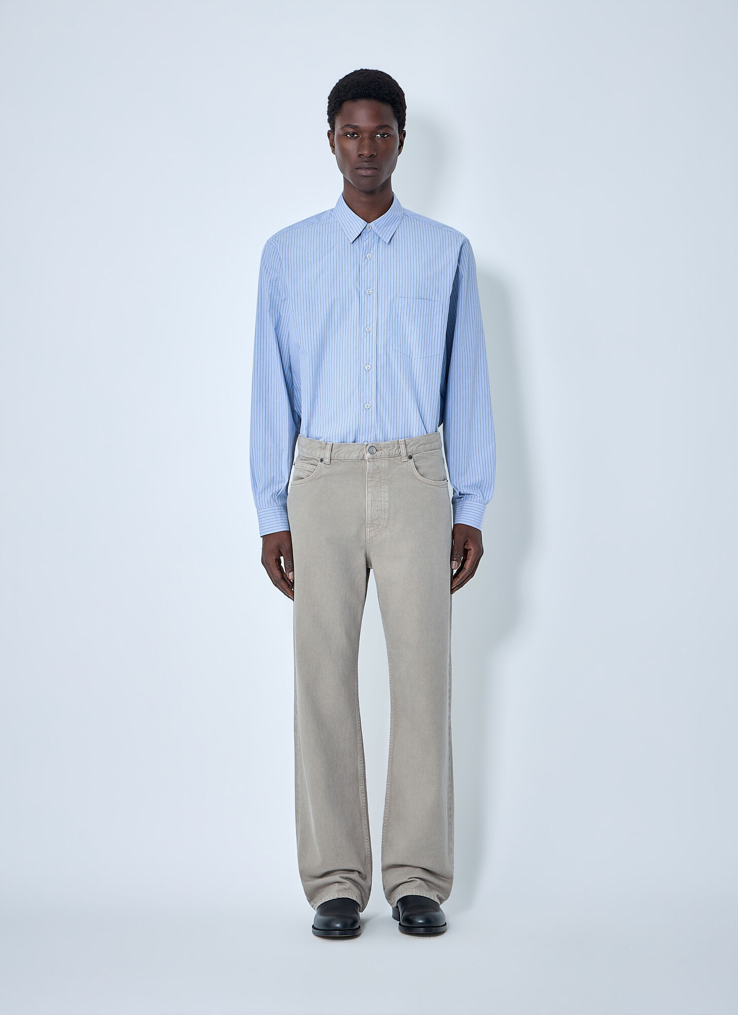  The Row The Row Kardiff Shirt - Mann Hemden Blue S 