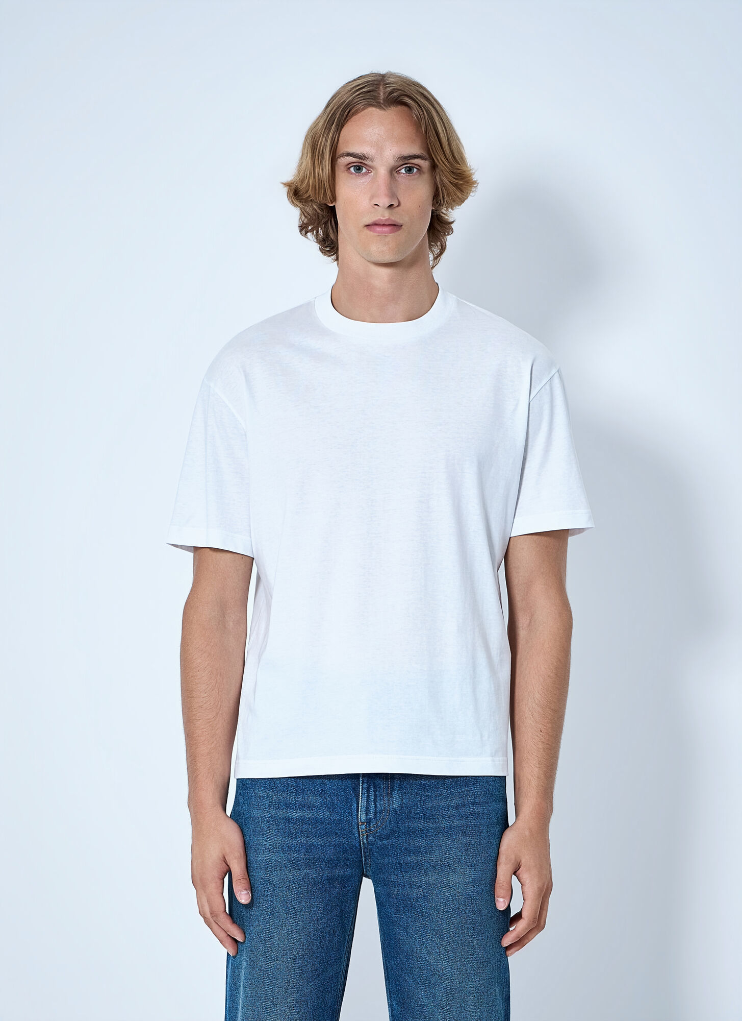 The Row Men's White Madoc T-Shirt - Man Tops L