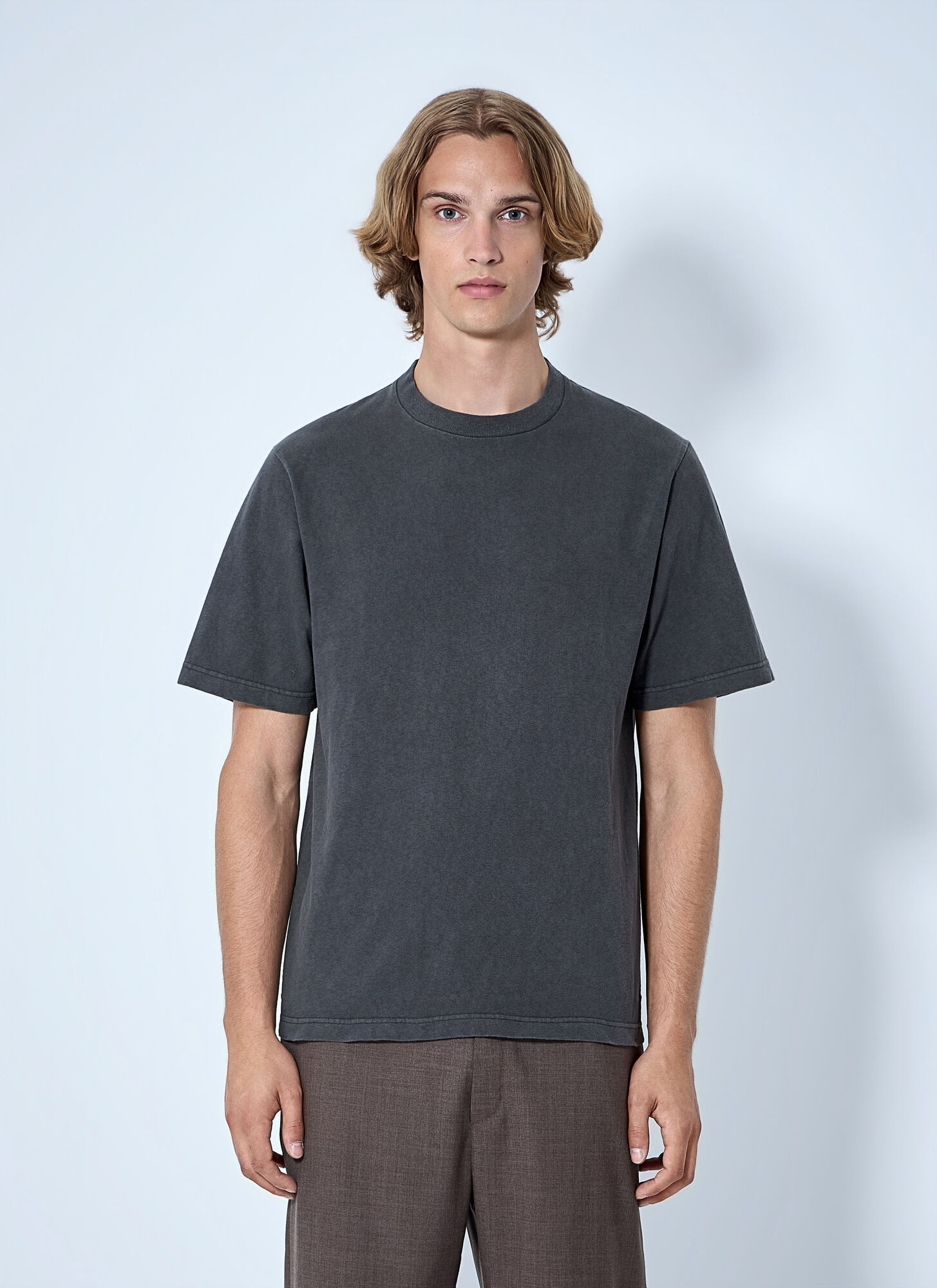 The Row Men's Grey Maiko T-Shirt - Man T-Shirts M